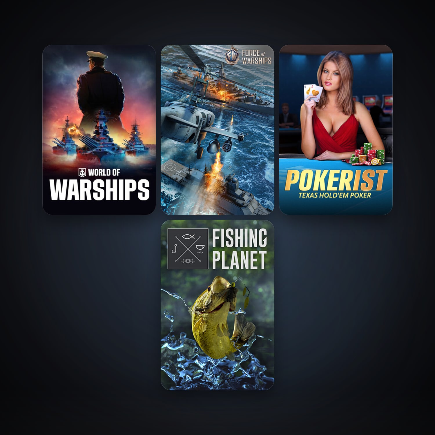 حساب ستيم فلين، Fishing Planet وWorld of Warships، 5 لعبة، صامد واضح — HabibiAccounts