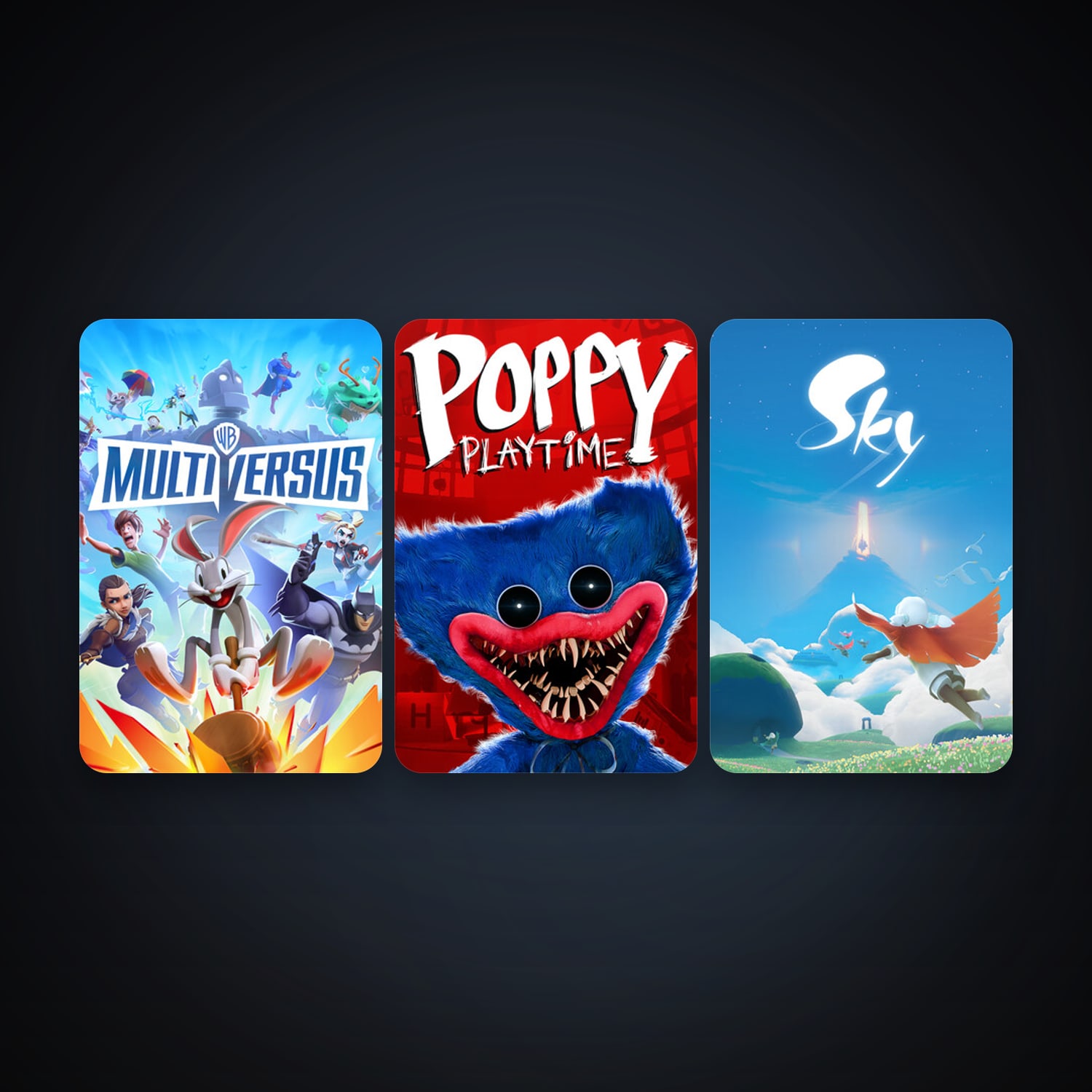 Steam account: Poppy Playtime + MultiVersus, 7 games, clean — HabibiAccounts