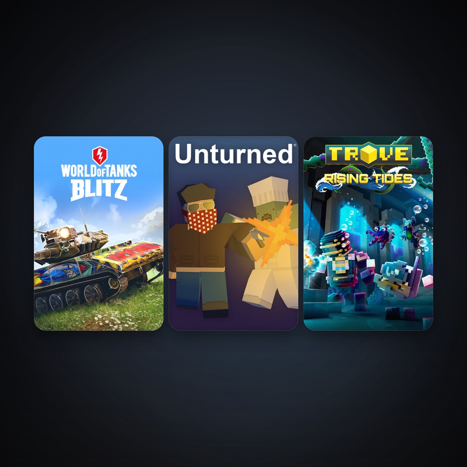 Steam account: Trove + Unturned, 5 games, clean — HabibiAccounts