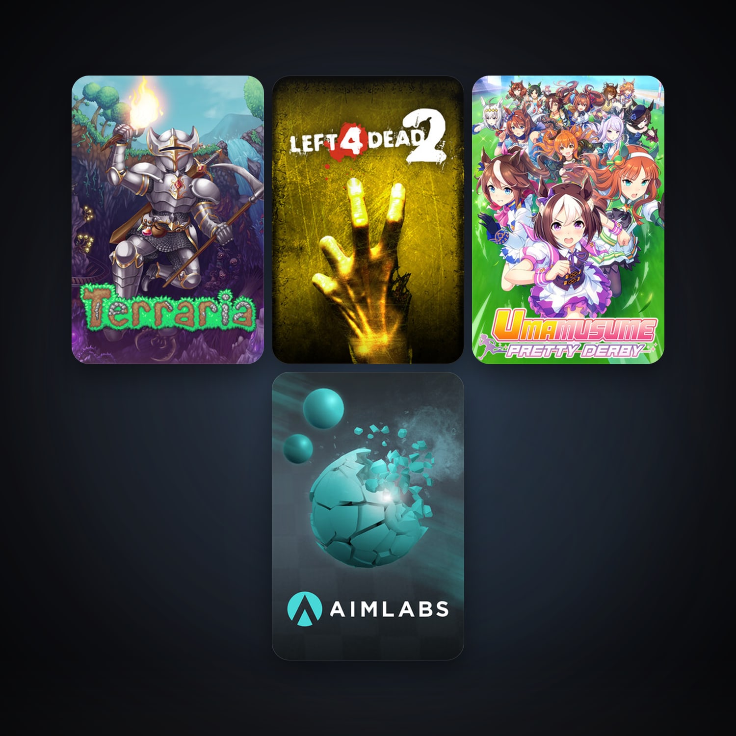 Left 4 Dead 2 + Terraria, 5 games, clean — HabibiAccounts