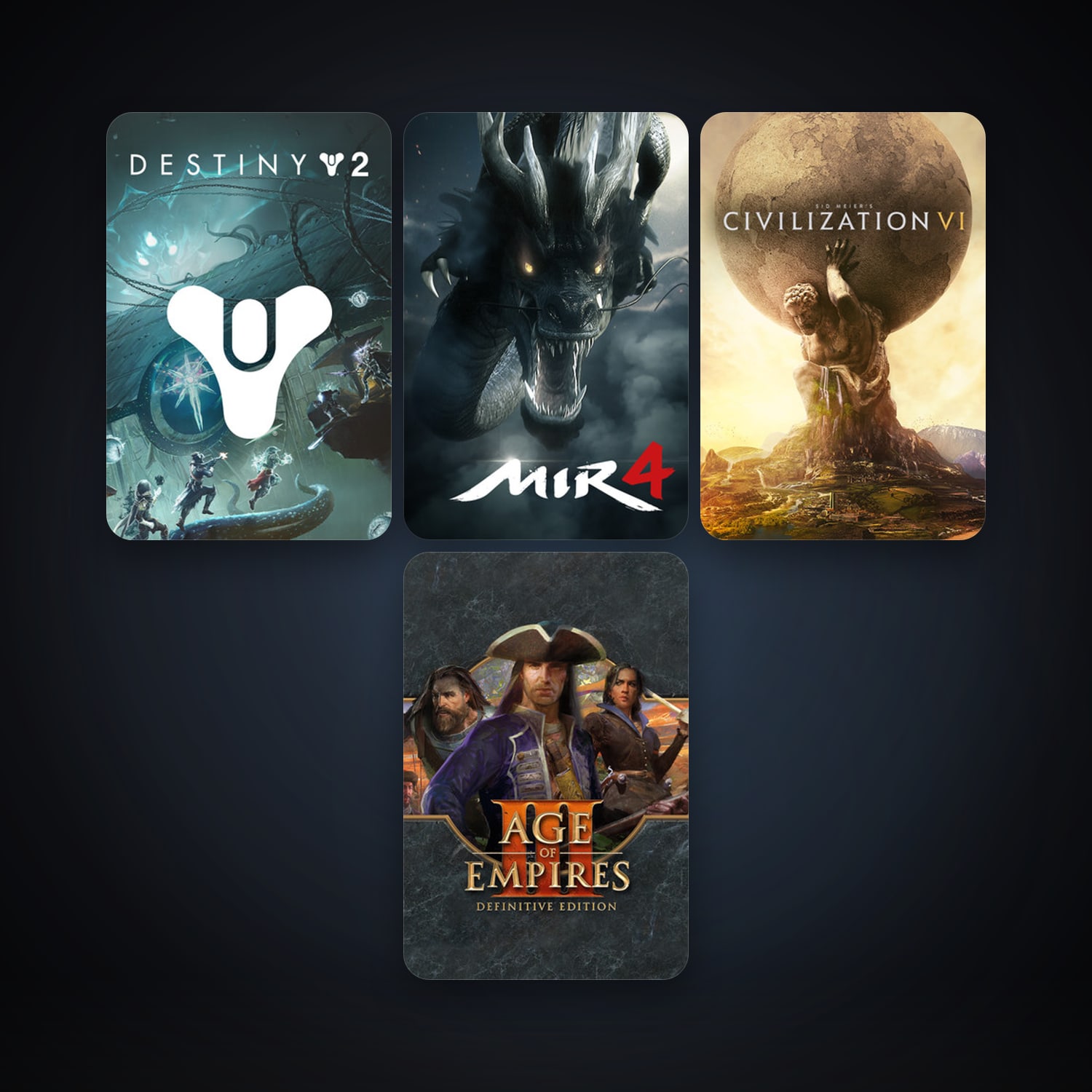 Sid Meier's Civilization VI + Age of Empires III: Definitive Edition, 9 games, clean — HabibiAccounts