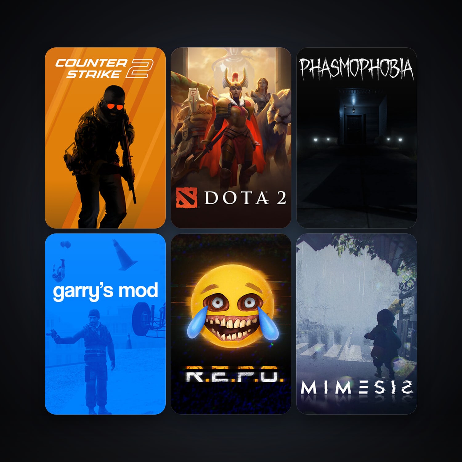 Dota 2 + CS2 Prime, 23 games, clean · 263423658 — HabibiAccounts