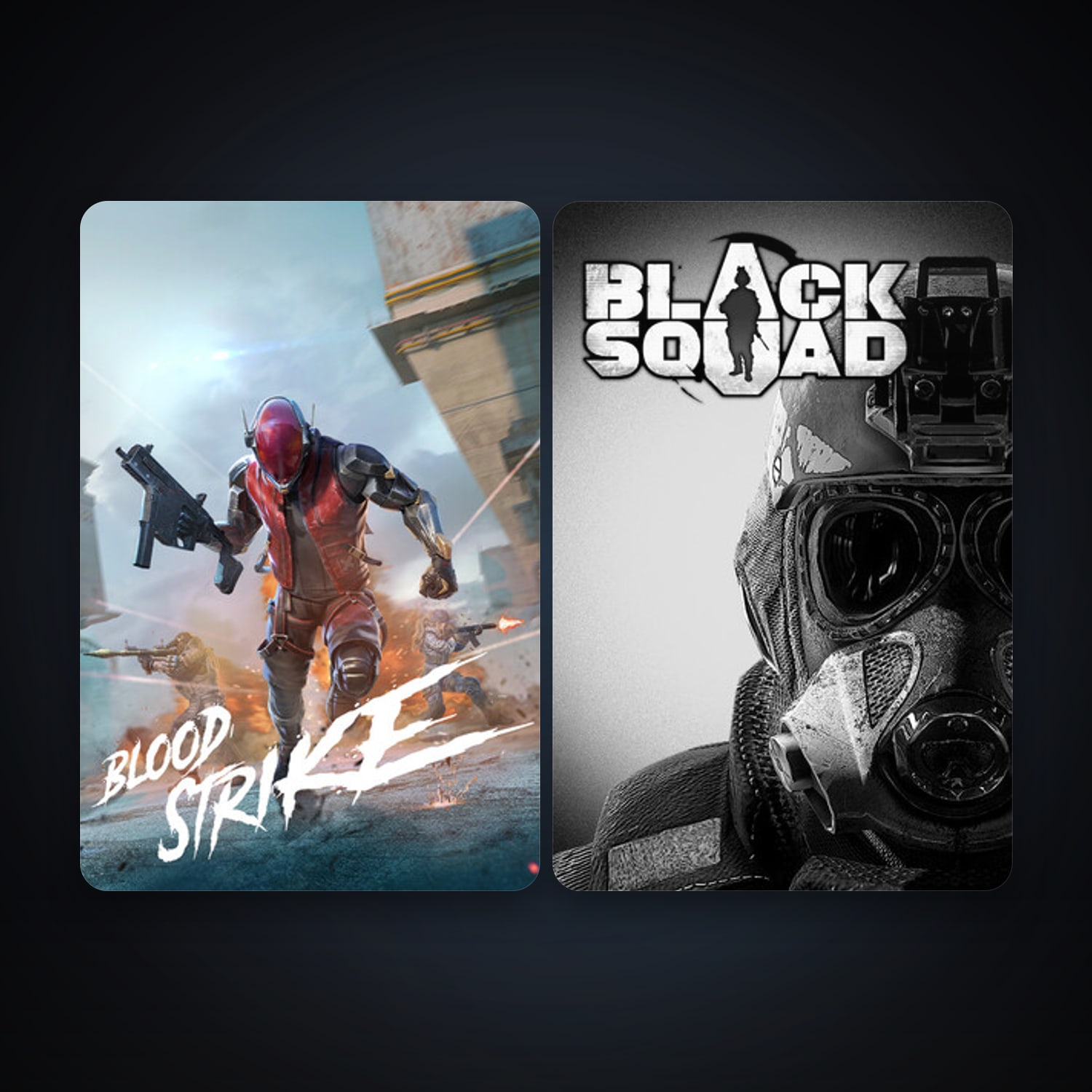 Black Squad + Blood Strike, 2 games, clean — HabibiAccounts
