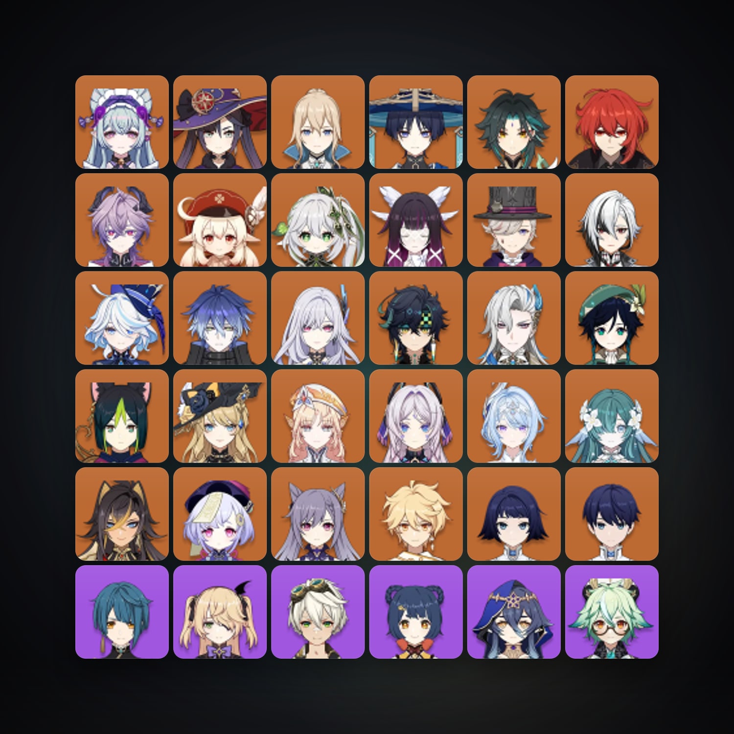Genshin Impact | AR 59 | 78 Chars | 27× 5★ — Genshin / miHoYo Account — HabibiAccounts