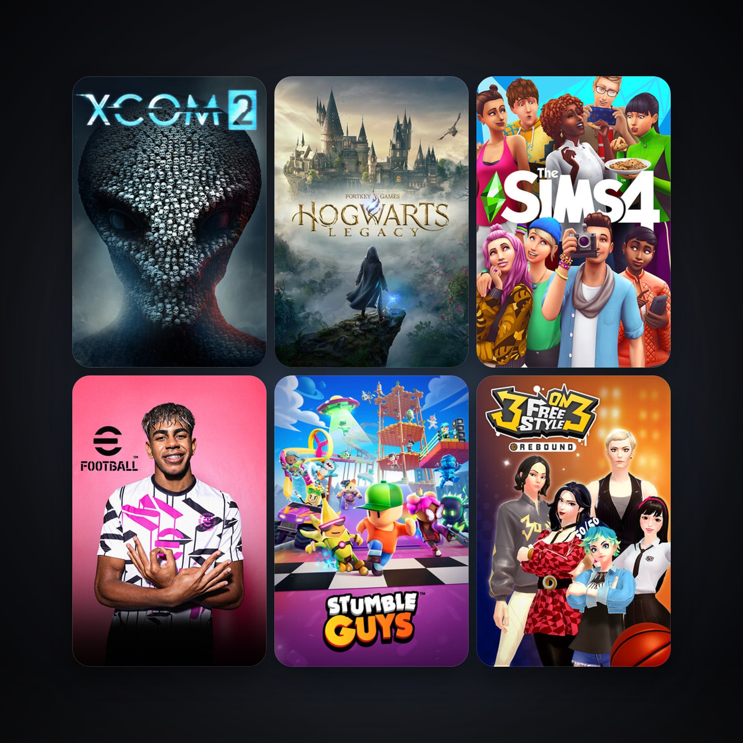 XCOM 2 + Overcooked, 22 games, clean — HabibiAccounts