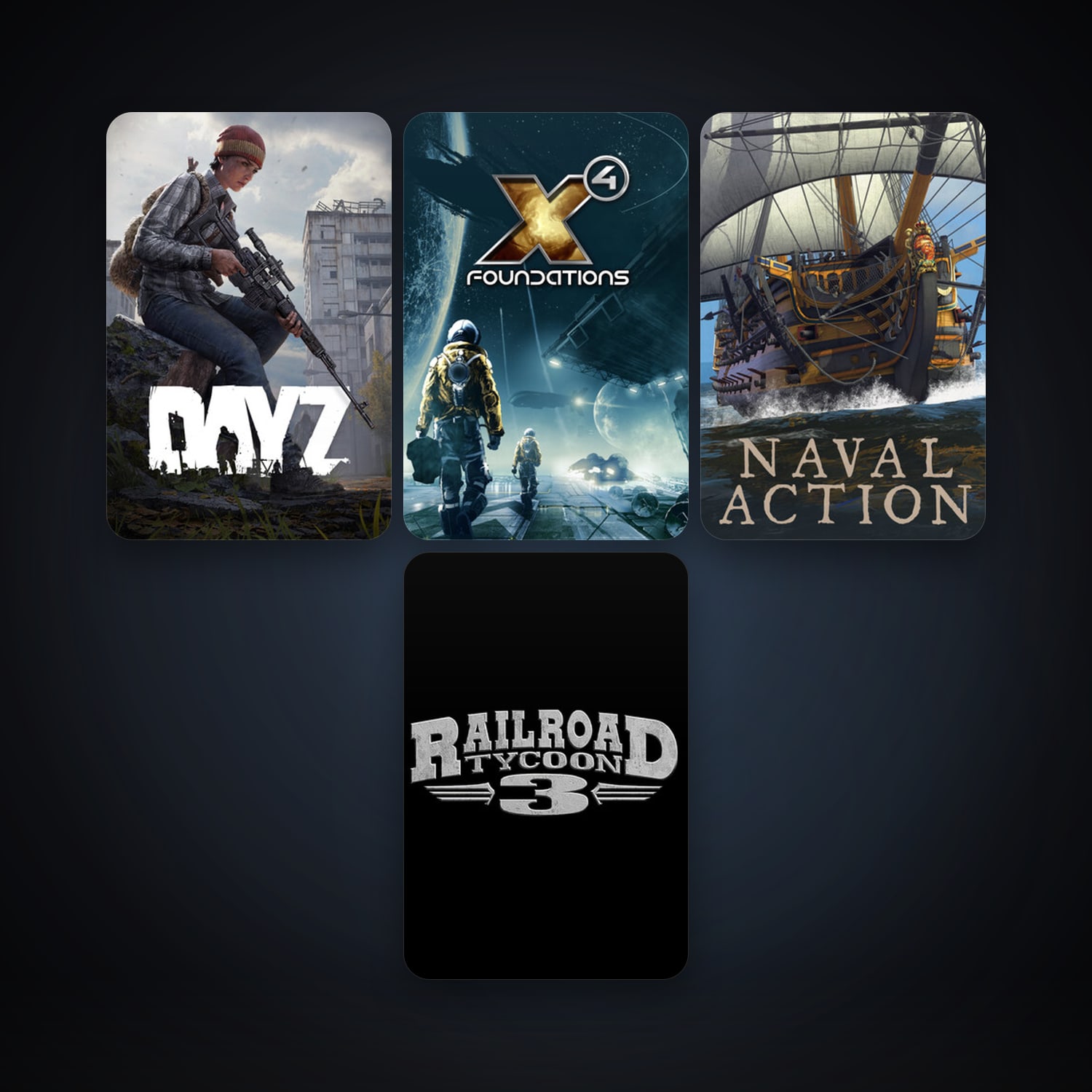 Free CS2 (No Prime) + Railroad Tycoon 3, 11 games, clean — HabibiAccounts
