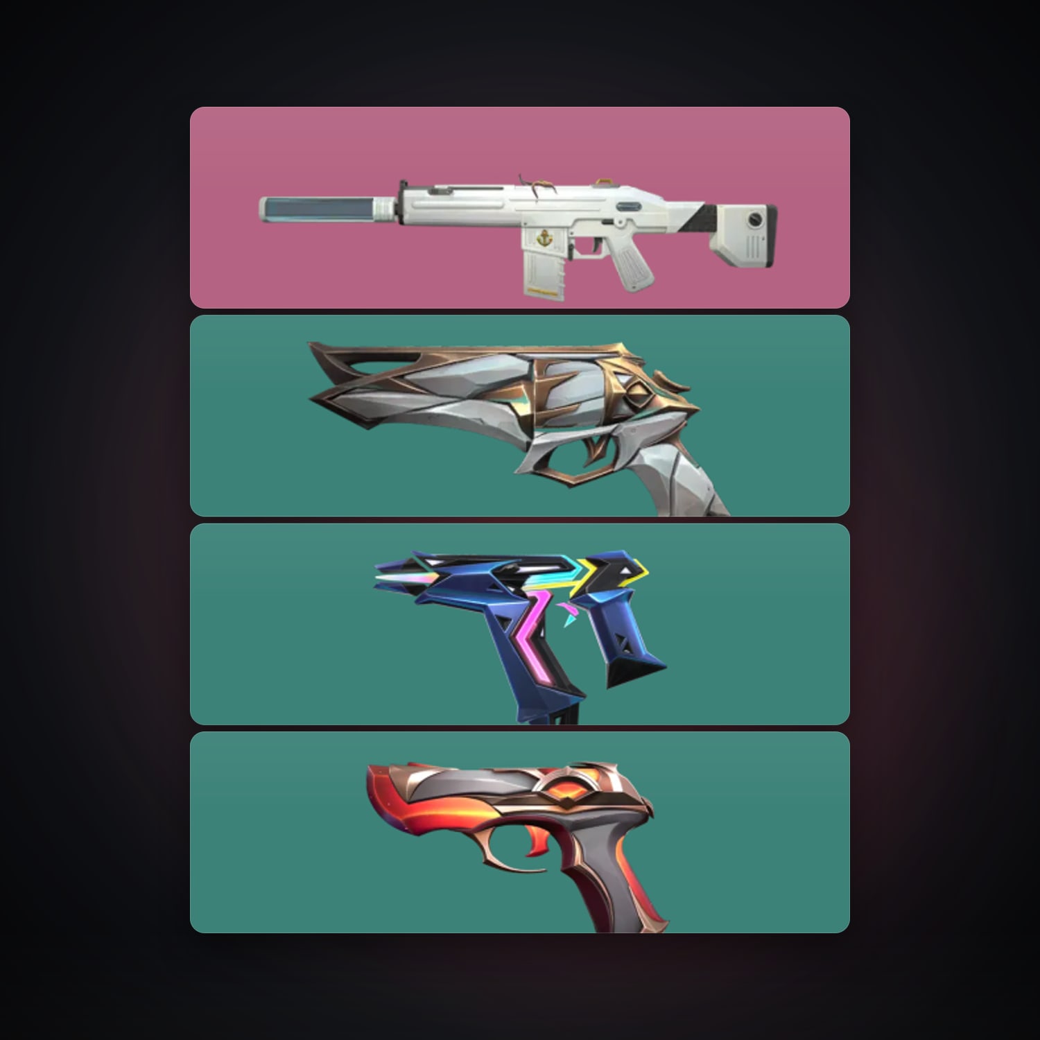 AP Silver 3 locker — 5 skins, lvl 82 — HabibiAccounts