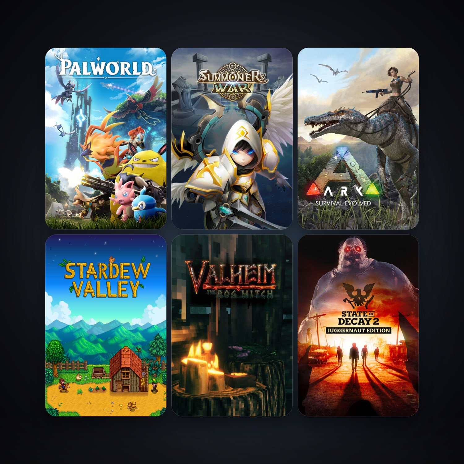 The Forest + ARK: Survival Evolved, 75 games, clean — HabibiAccounts
