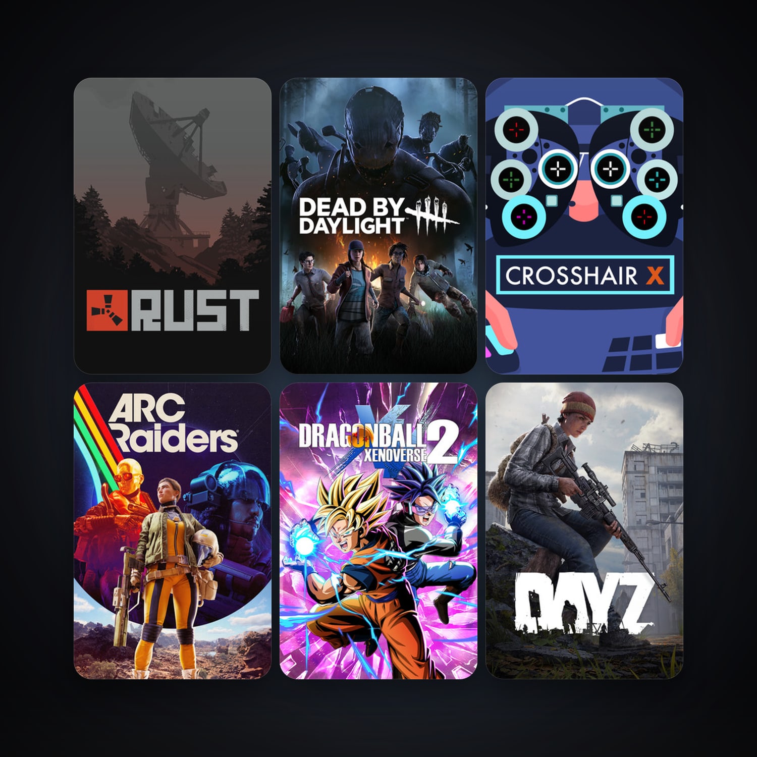 DayZ + Rust, 40 games, Steam 10, clean — HabibiAccounts