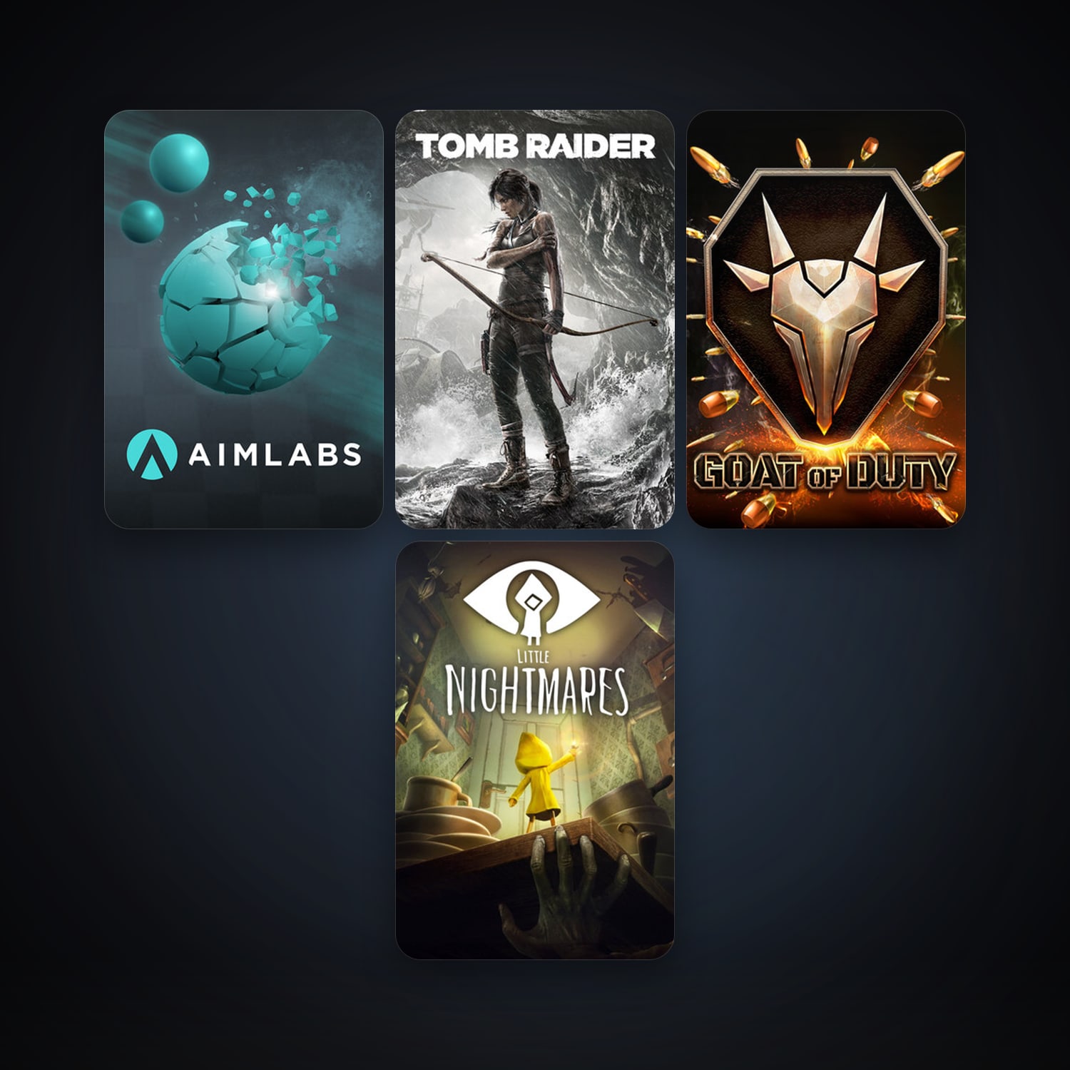 Free CS2 (No Prime) + Tomb Raider, 12 games, clean — HabibiAccounts