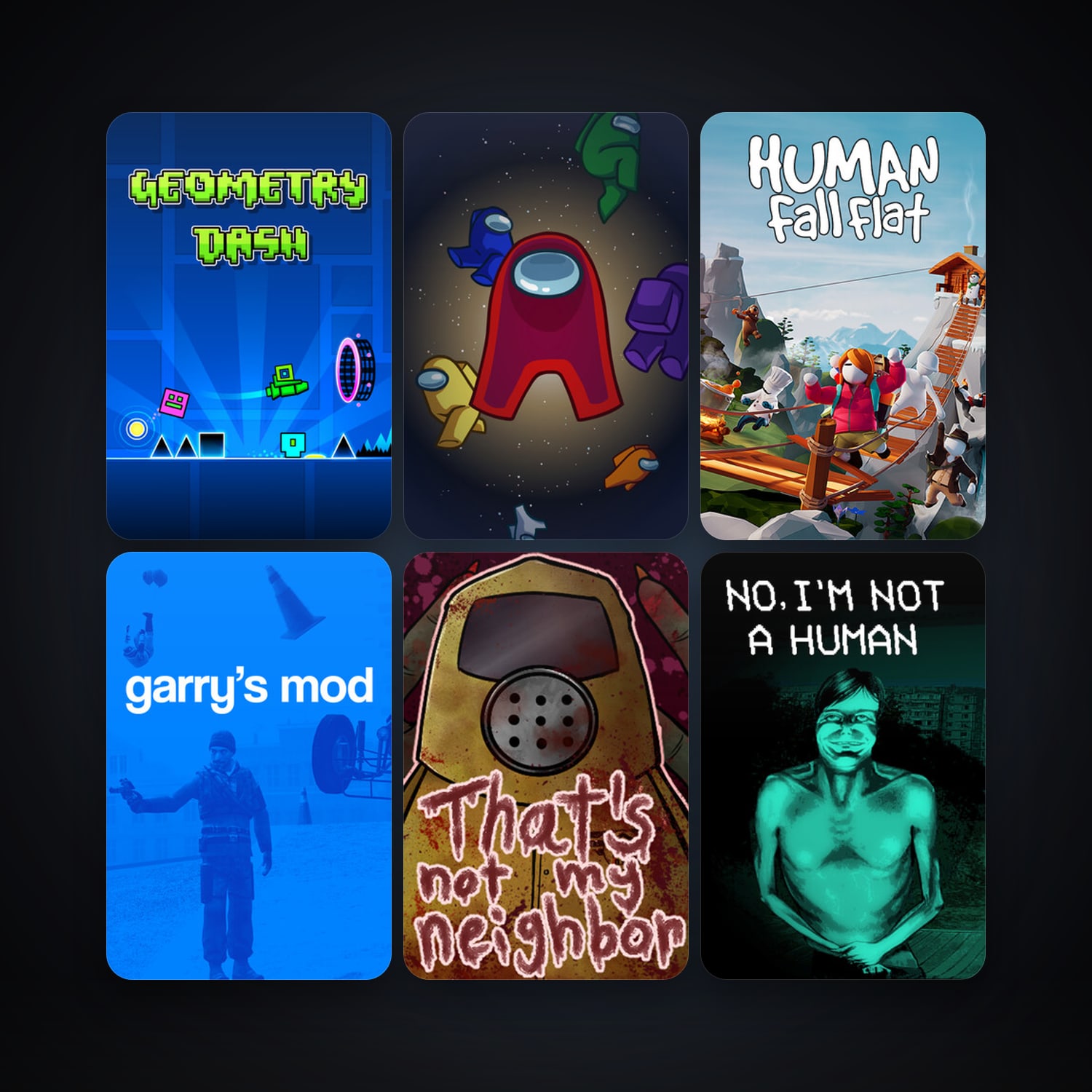 Garry's Mod + Five Nights at Freddy's, 28 games, clean — HabibiAccounts