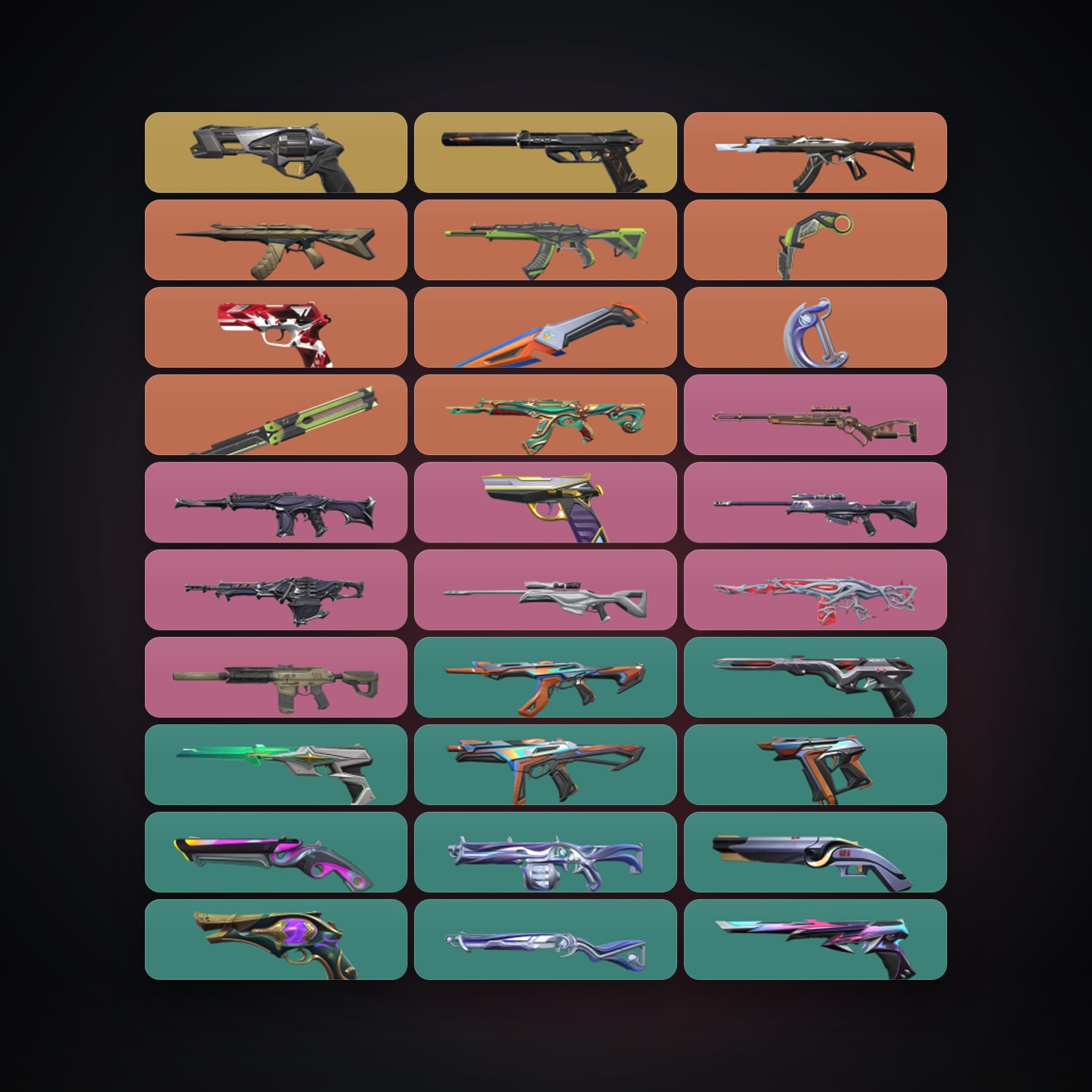 AP Plat 1 locker — 4 knives, 74 skins, lvl 456 — HabibiAccounts