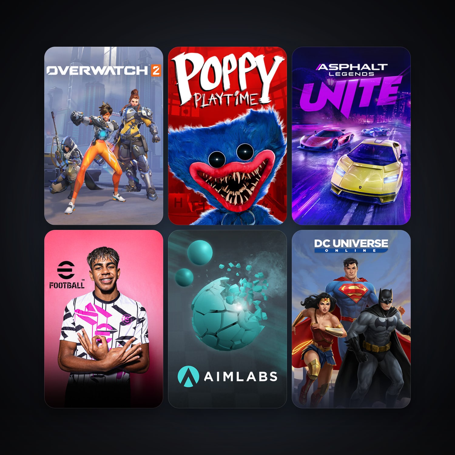 DC Universe Online + Aimlabs, 14 games, clean — HabibiAccounts
