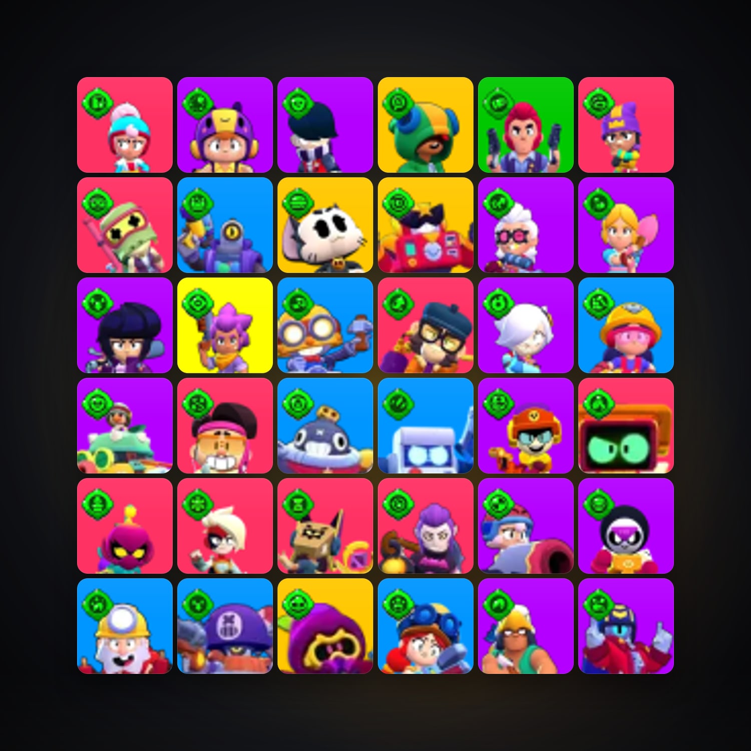 107 Brawlers | 55.4K Trophies | TH 11 — Supercell Account — HabibiAccounts