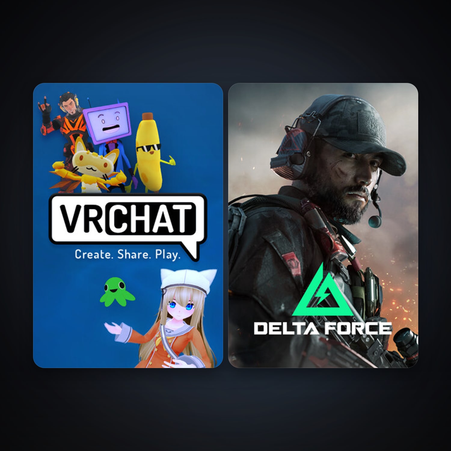 Free CS2 (No Prime) + VRChat, 5 games, clean — HabibiAccounts