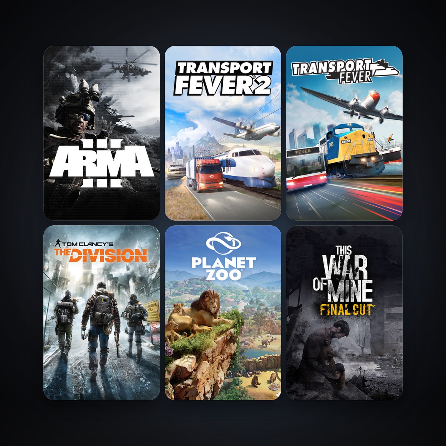Sid Meier's Civilization V + Silent Hunter III, 13 games, clean — HabibiAccounts