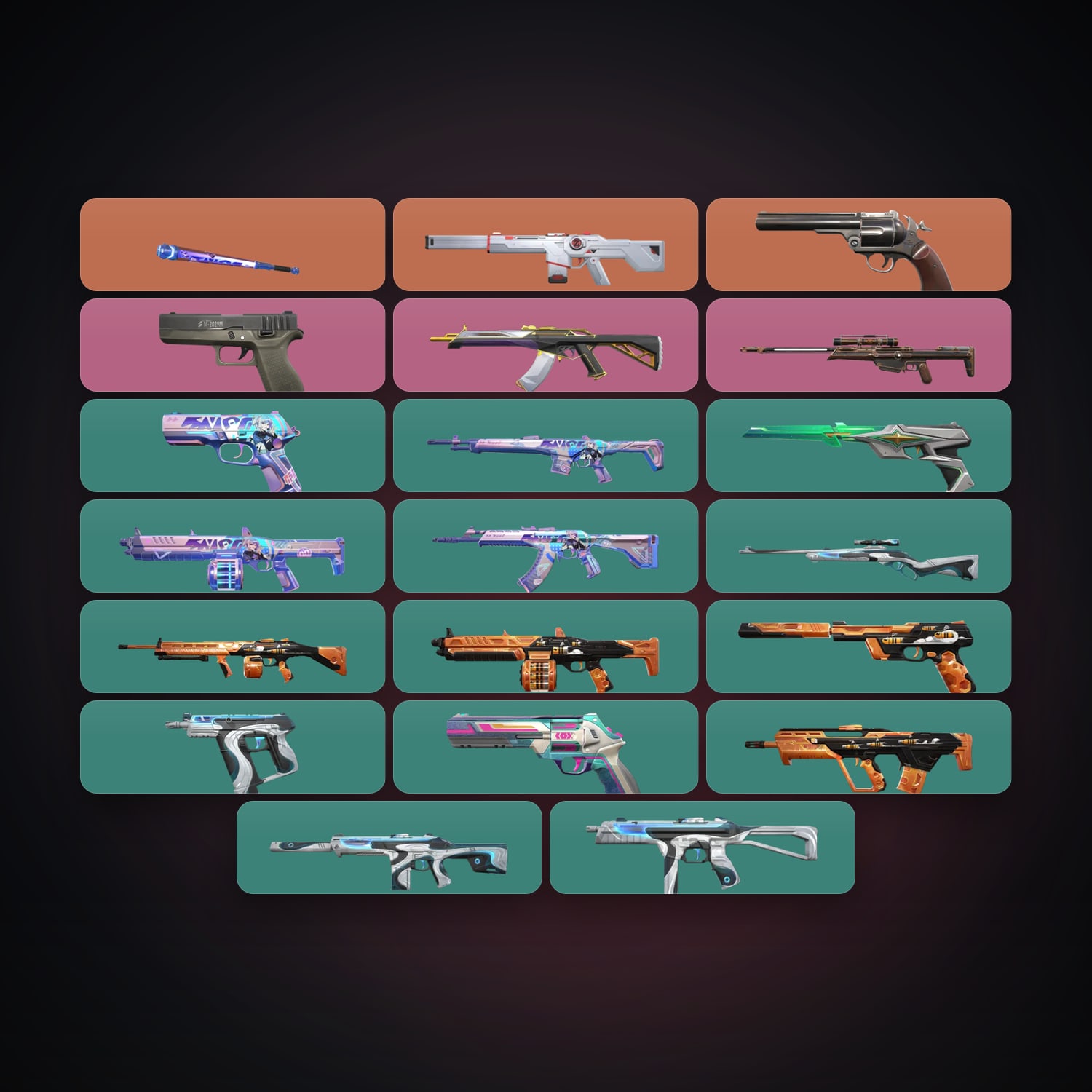 EU Plat 3 locker — 1 knives, 20 skins, lvl 118 — HabibiAccounts