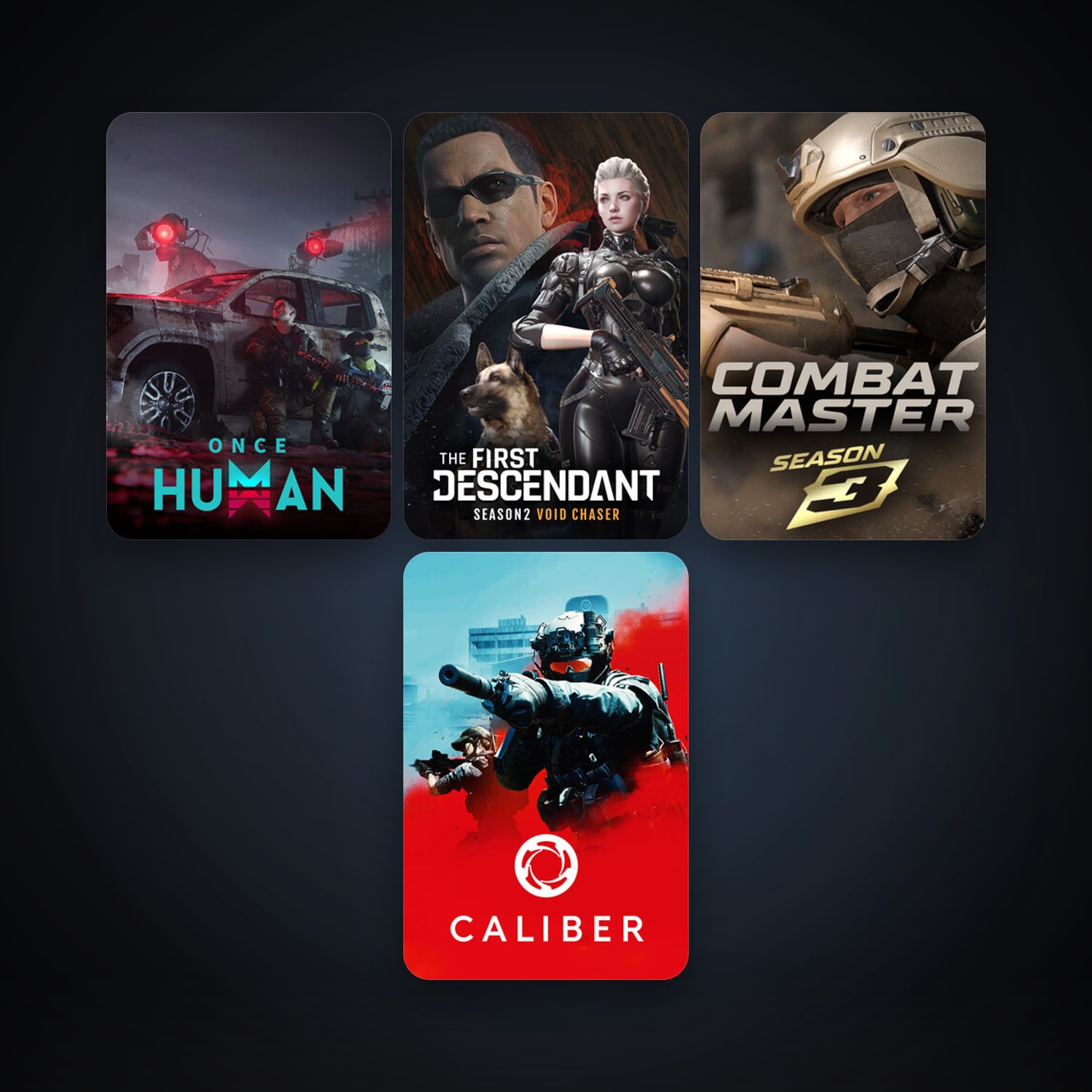 Caliber + The First Descendant, 5 games, clean — HabibiAccounts