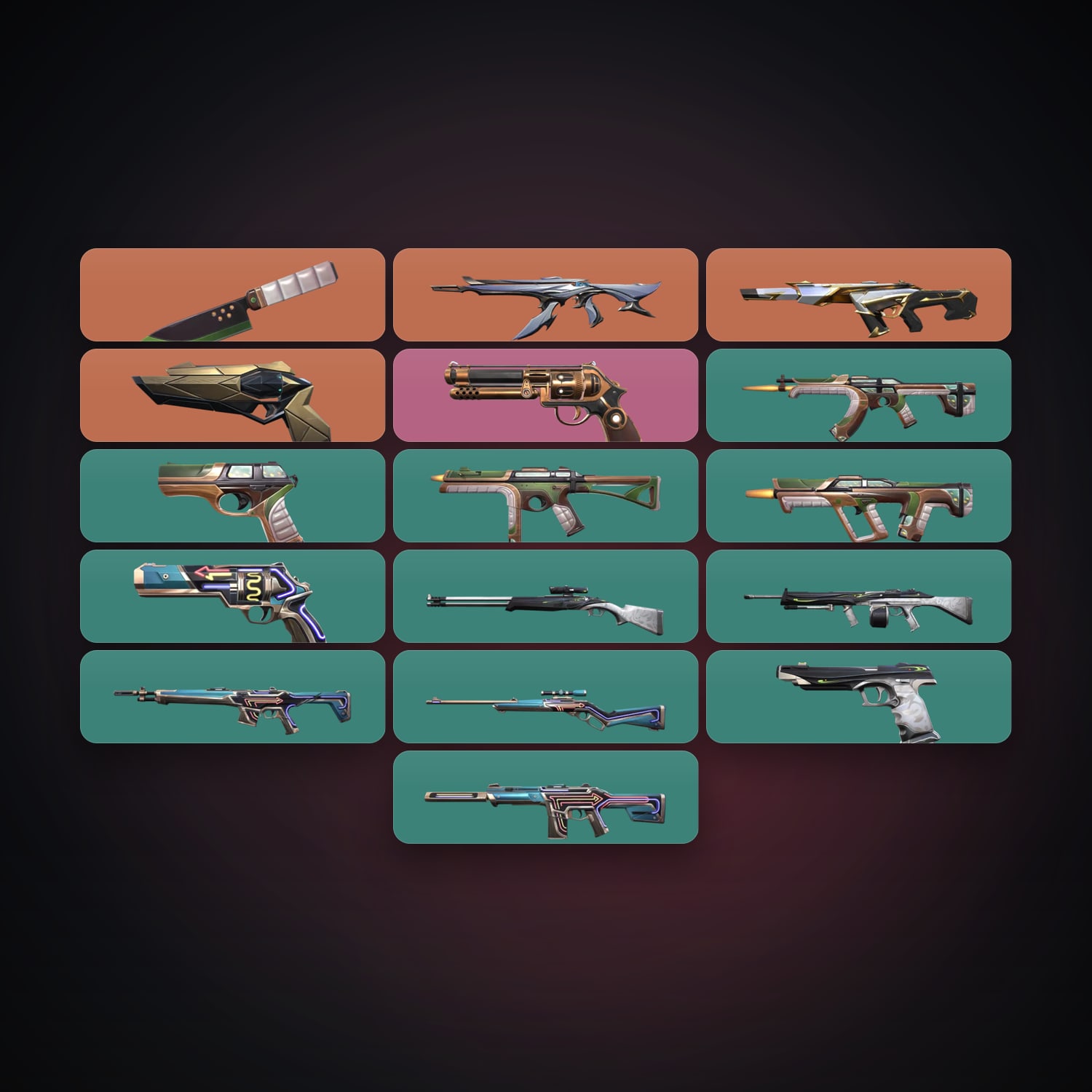 EU locker — 1 knives, 17 skins, lvl 41 — HabibiAccounts