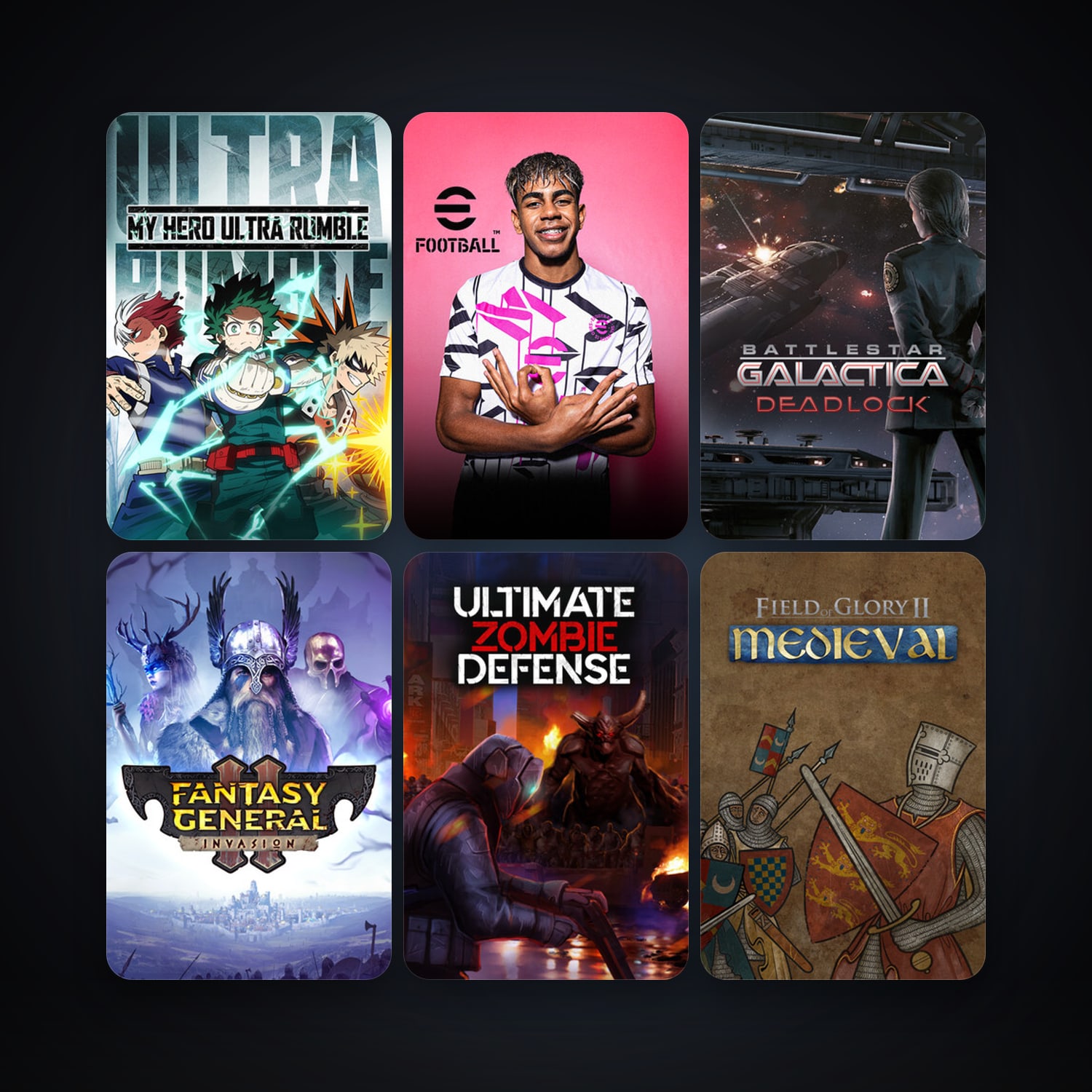 Battlestar Galactica Deadlock + Fantasy General II, 7 games, clean — HabibiAccounts