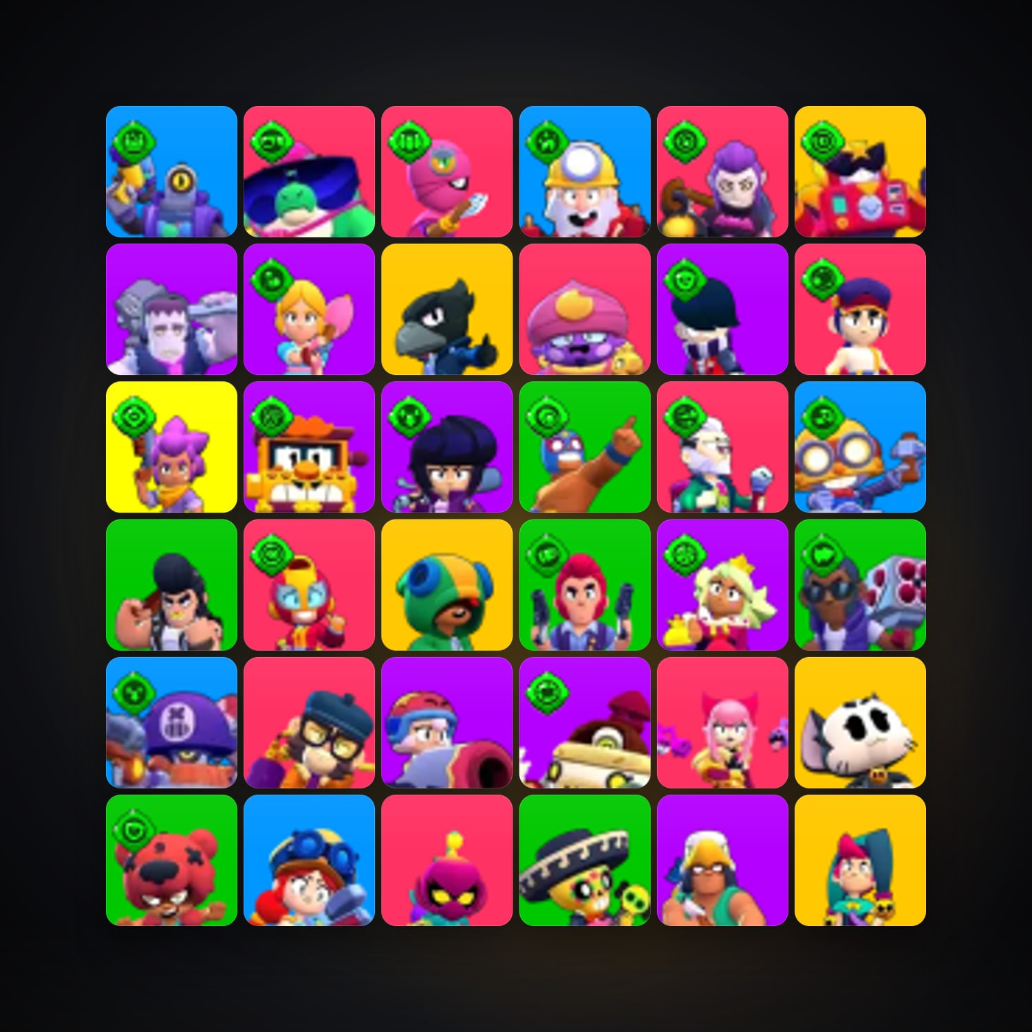 102 Brawlers | 37.4K Trophies | TH 11 — Supercell Account — HabibiAccounts