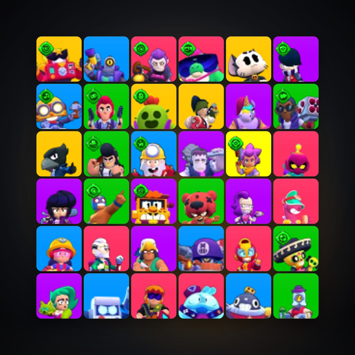 107 Brawlers | 33.8K Trophies — Supercell Account — HabibiAccounts