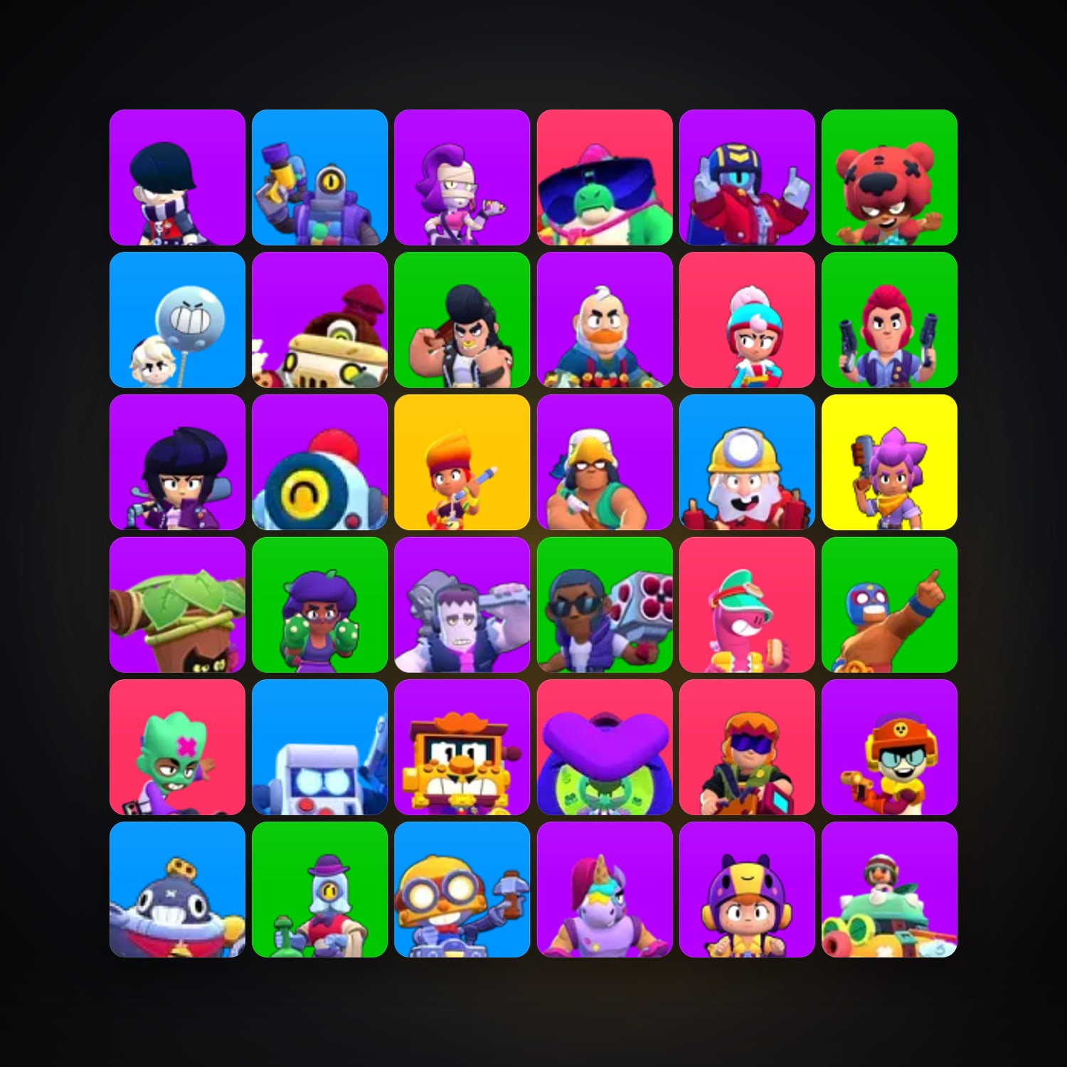 40 Brawlers | 5.6K Trophies — HabibiAccounts