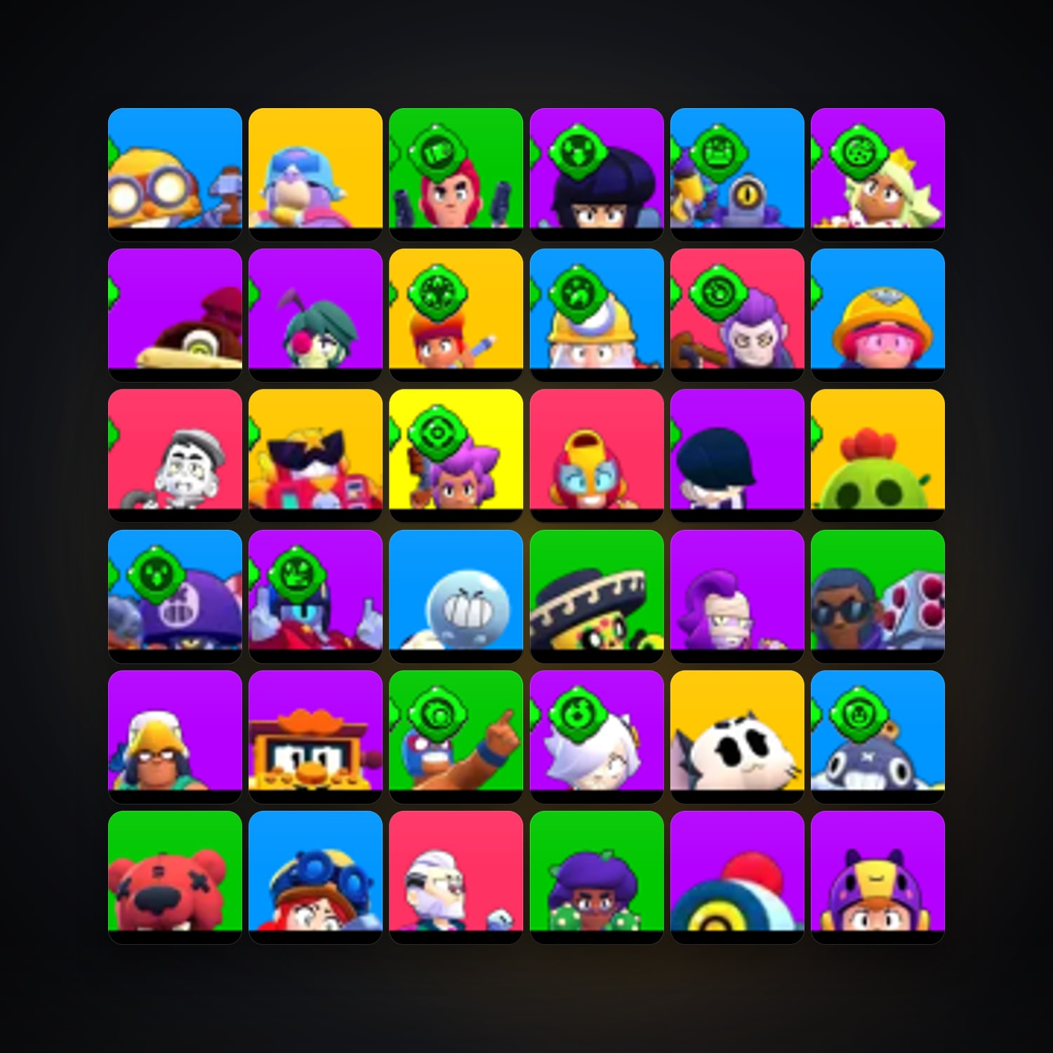 87 Brawlers | 28.7K Trophies — Supercell Account — HabibiAccounts