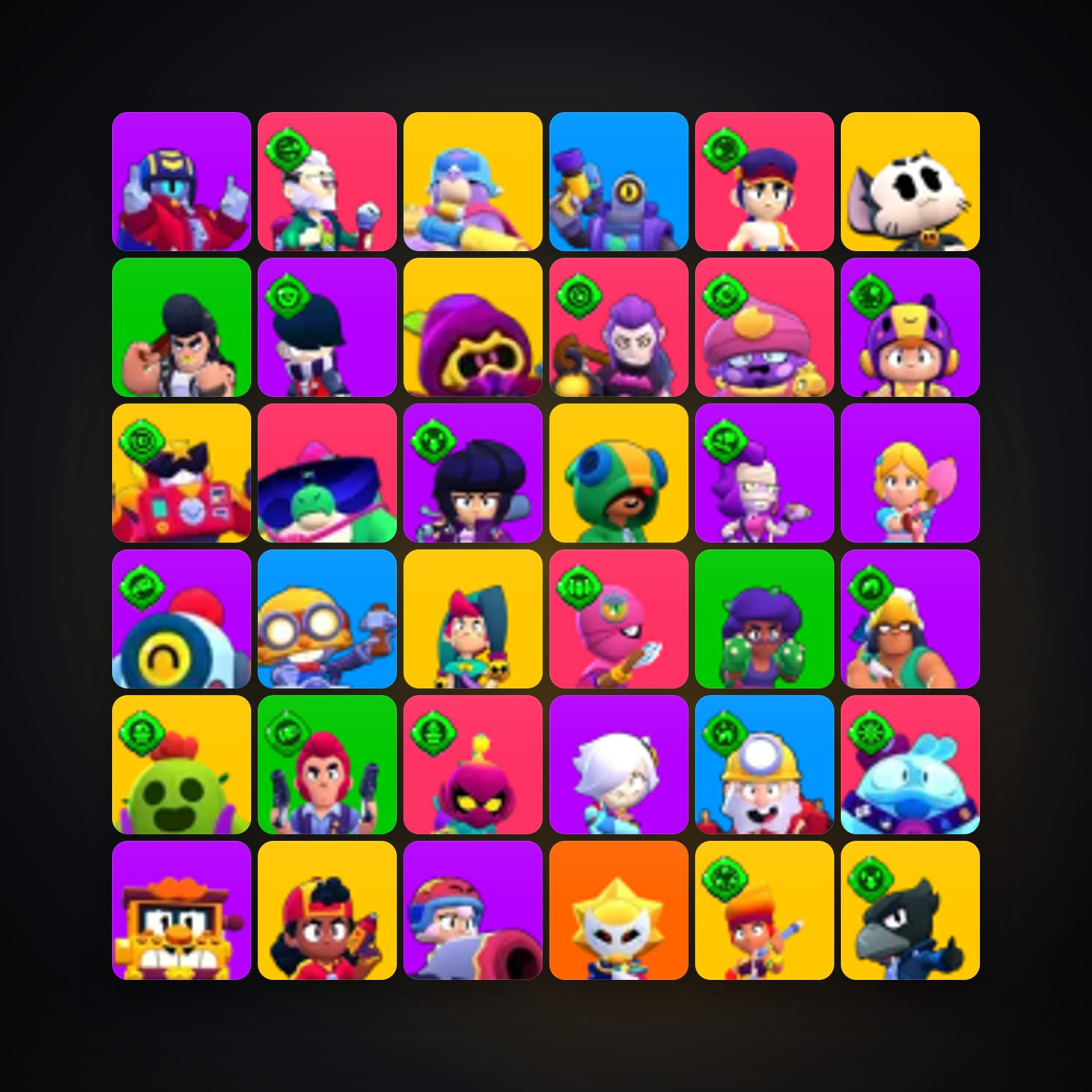 104 Brawlers | 51.6K Trophies — Supercell Account — HabibiAccounts