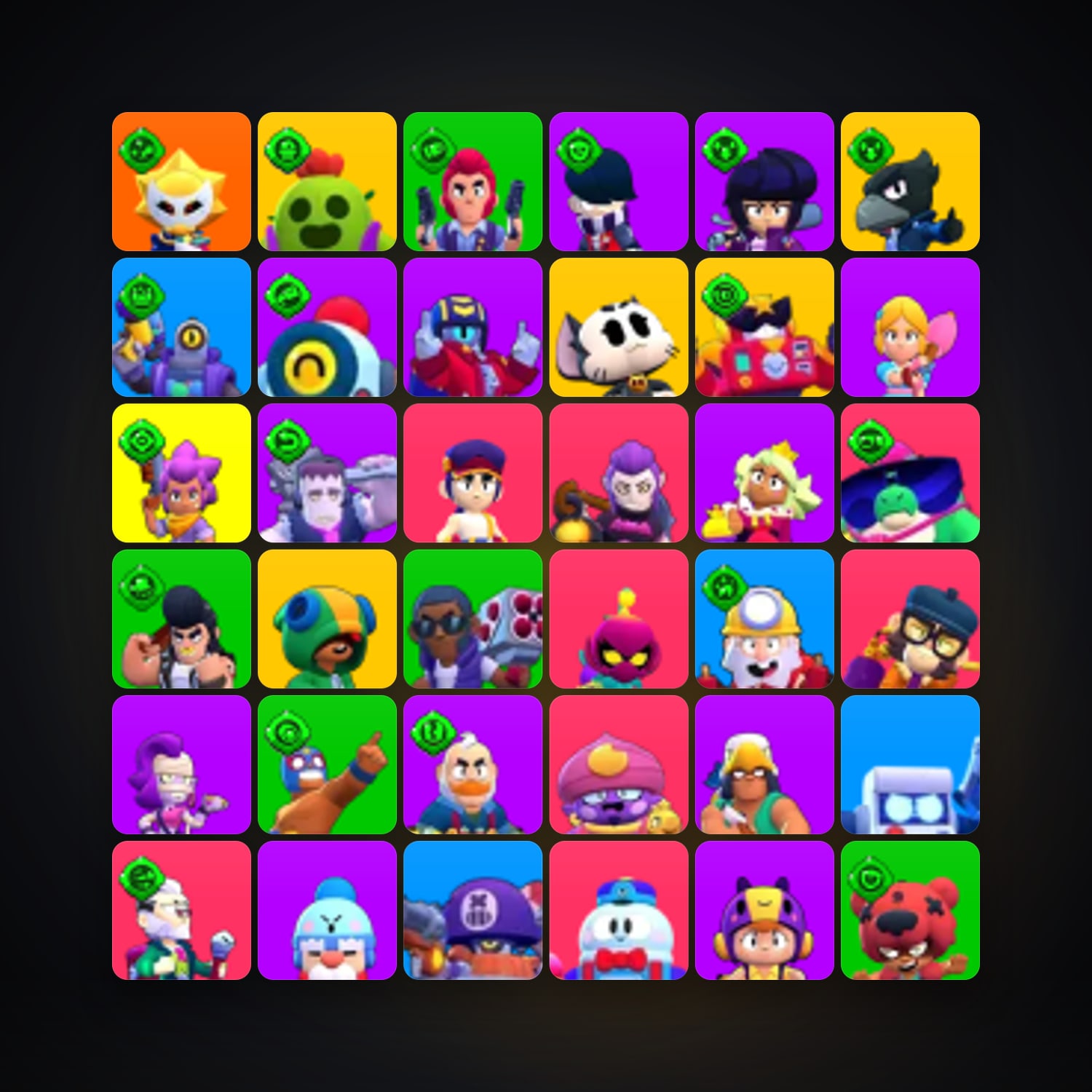 106 Brawlers | 47.9K Trophies — Supercell Account — HabibiAccounts
