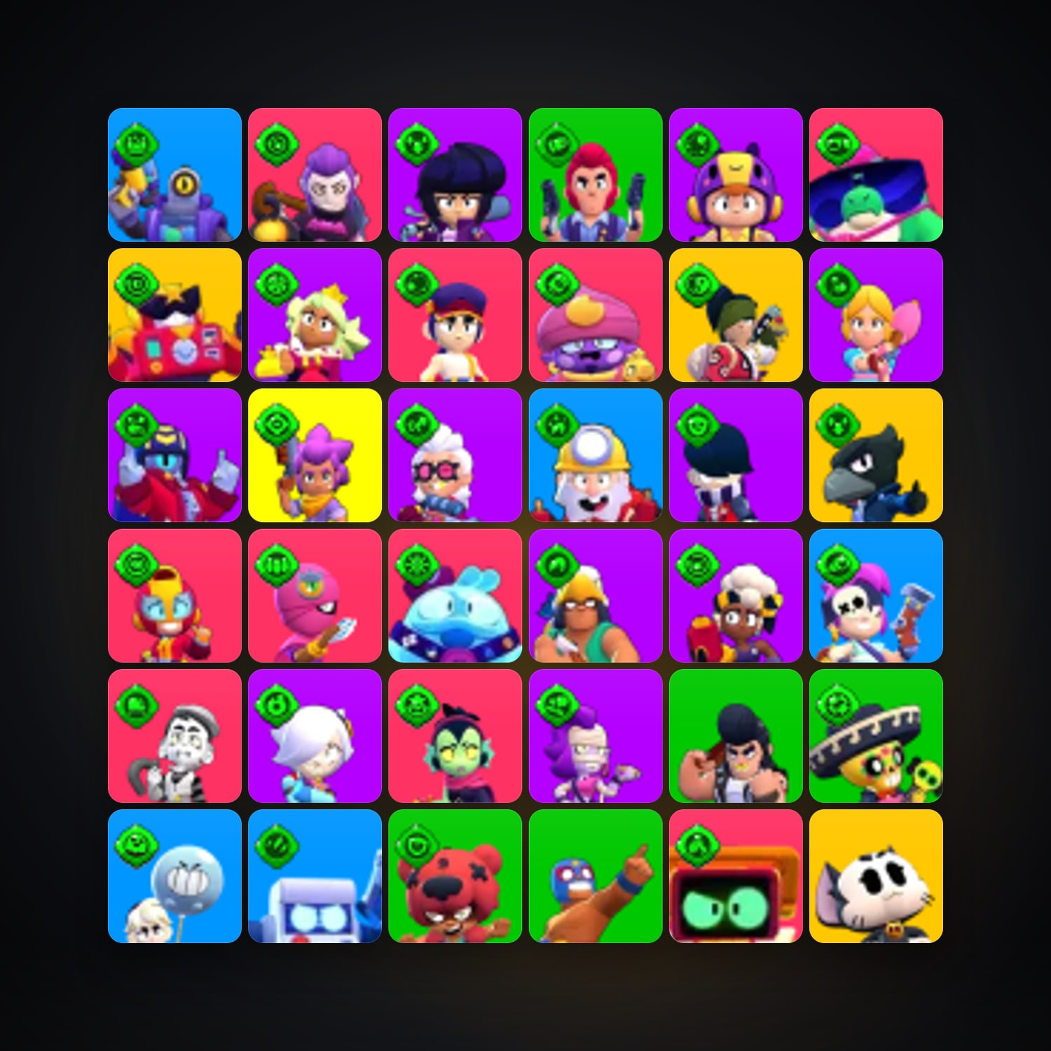 106 Brawlers | 44.4K Trophies — Supercell Account · 263445186 — HabibiAccounts