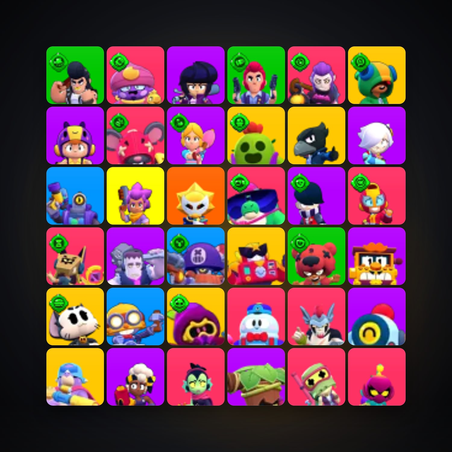 102 Brawlers | 44.3K Trophies — Supercell Account — HabibiAccounts