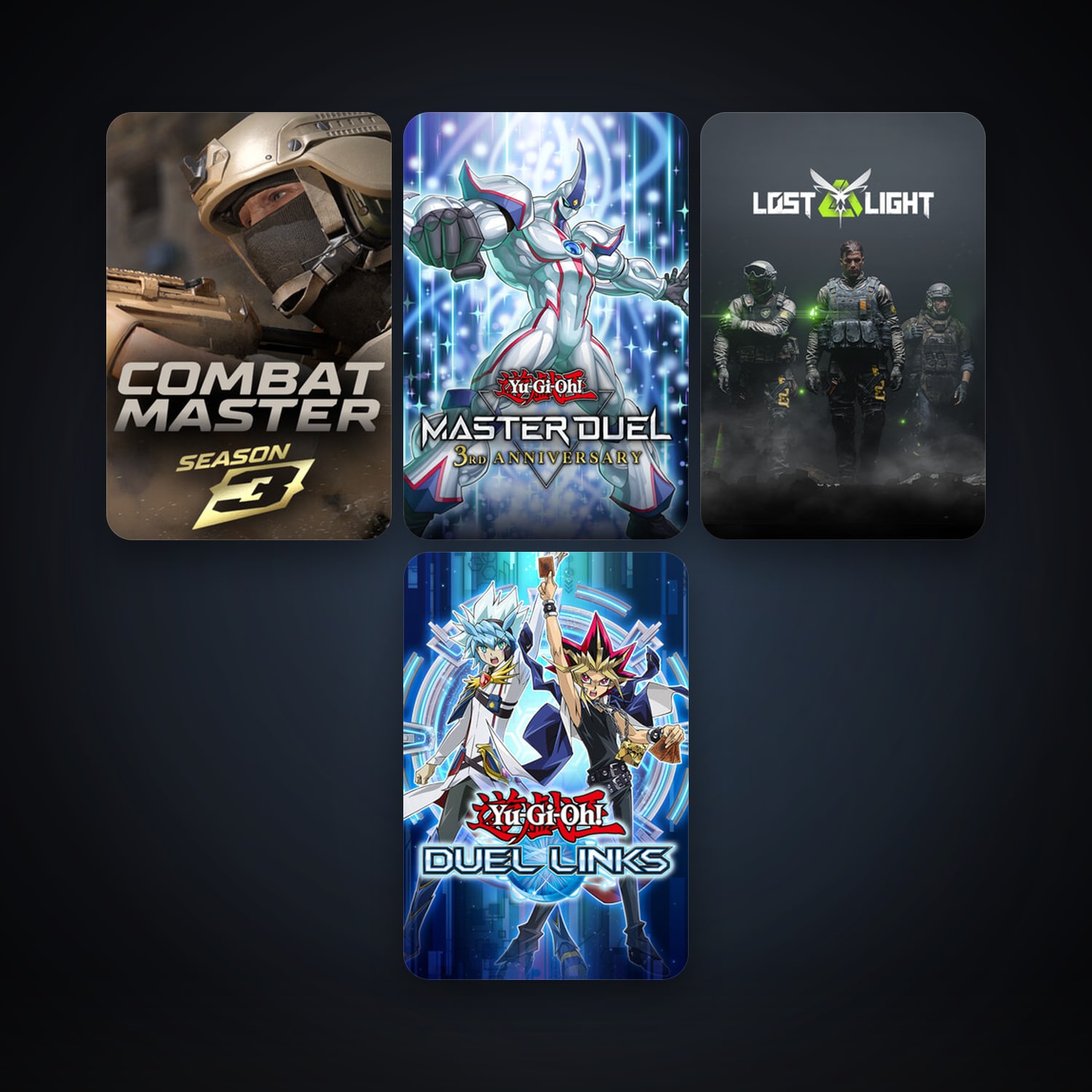 Yu-Gi-Oh! Duel Links + Stay Out, 17 games, clean — HabibiAccounts