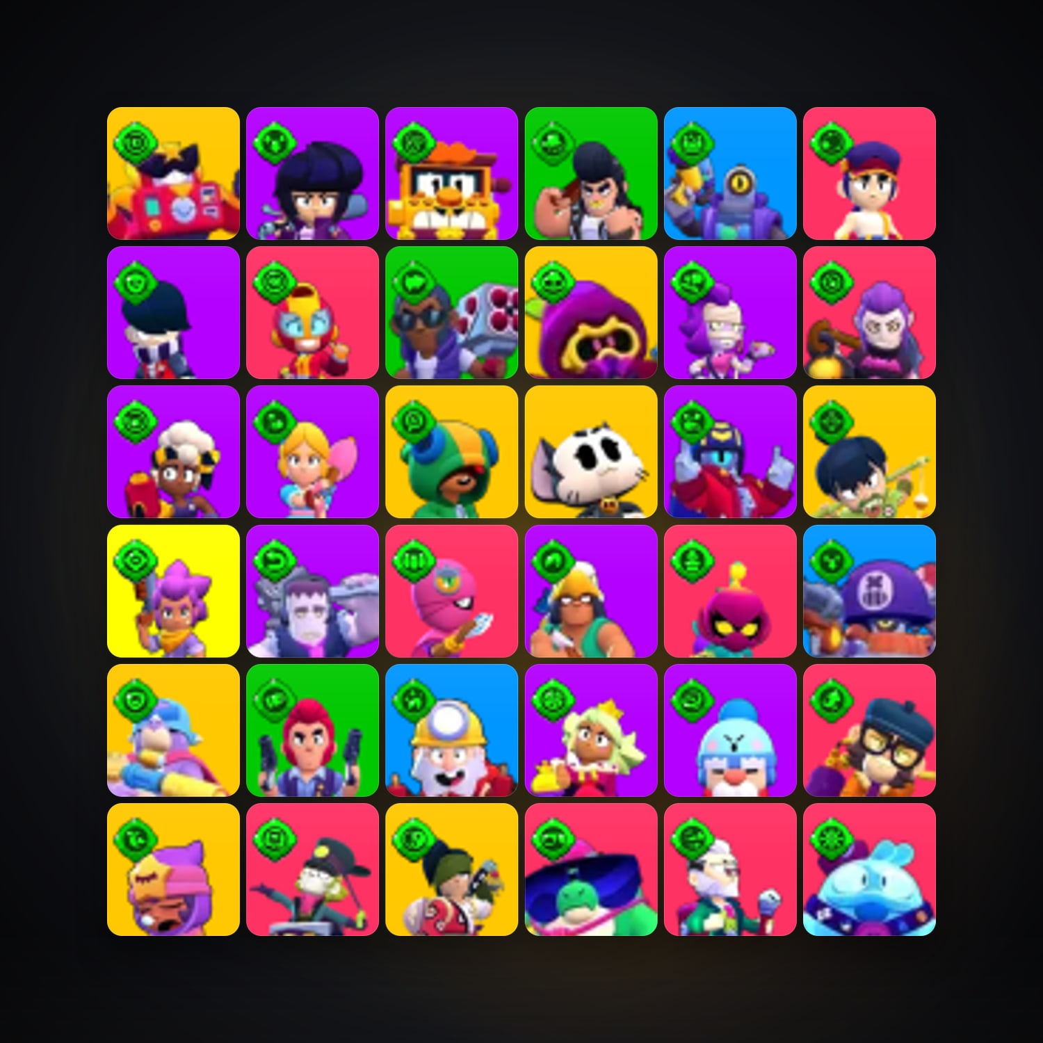 106 Brawlers | 56.3K Trophies | TH 11 — Supercell Account — HabibiAccounts