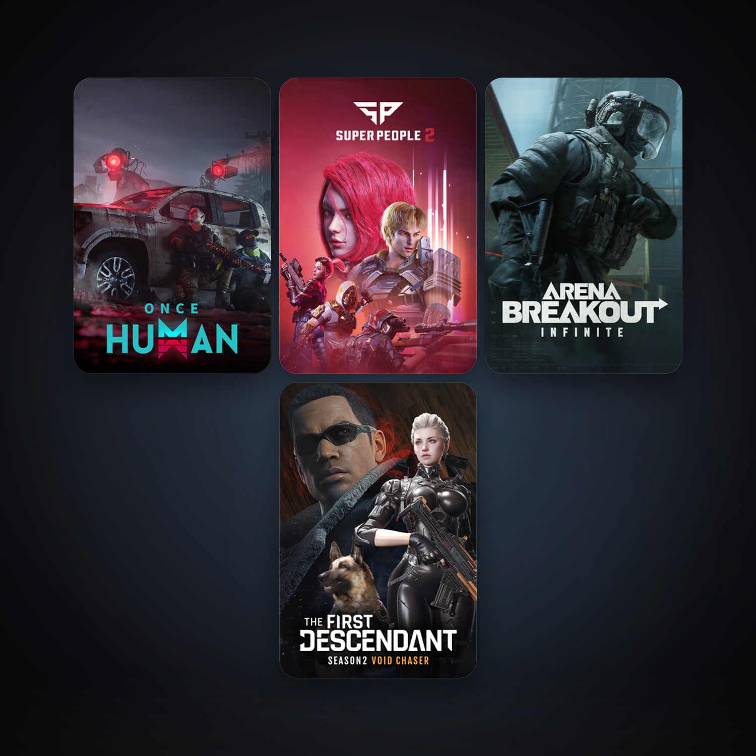 SUPER PEOPLE + Stumble Guys, 9 games, clean — HabibiAccounts