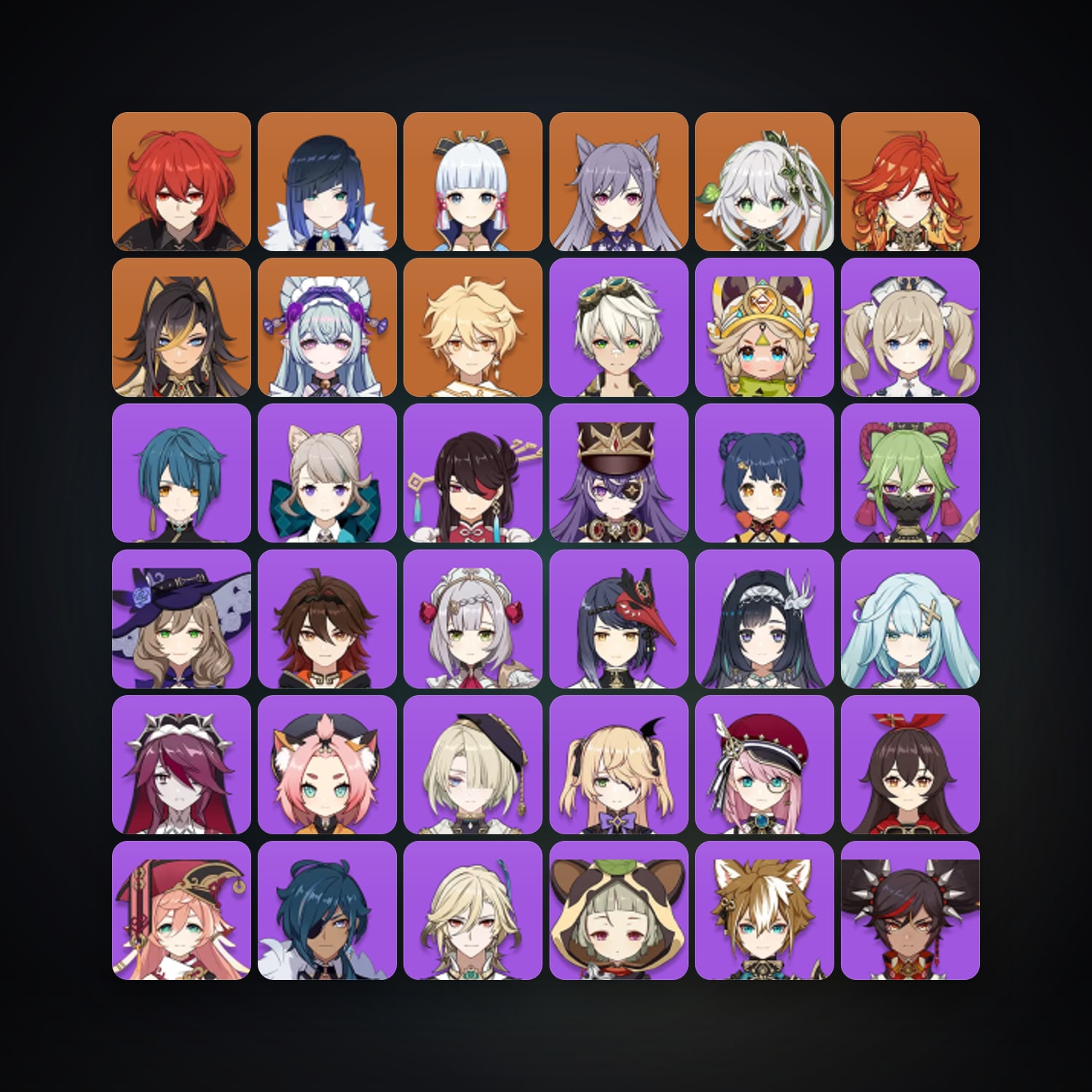 Genshin Impact | AR 55 | 43 Chars | 8× 5★ — Genshin / miHoYo Account — HabibiAccounts
