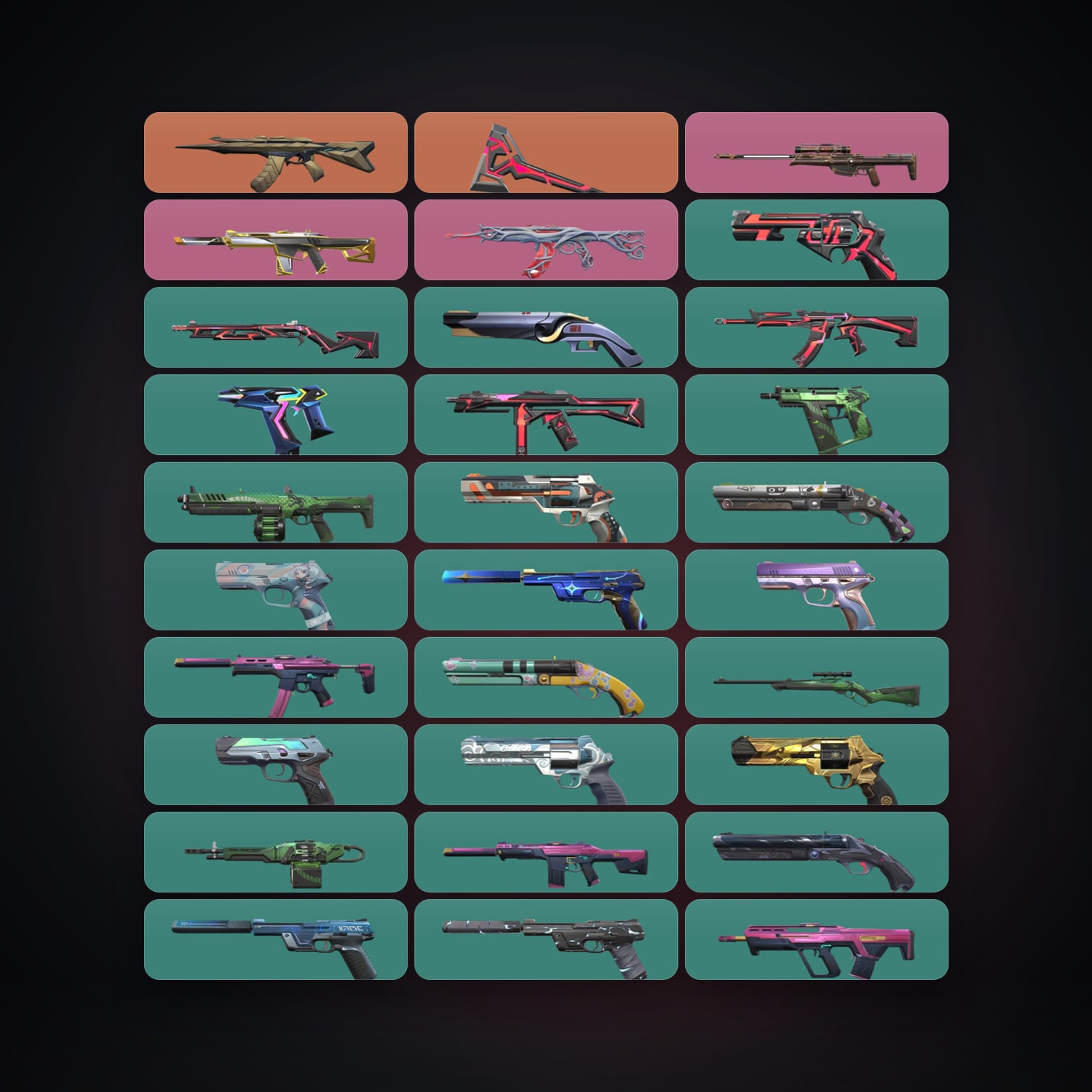 AP Plat 1 locker — 1 knives, 32 skins, lvl 246 — HabibiAccounts