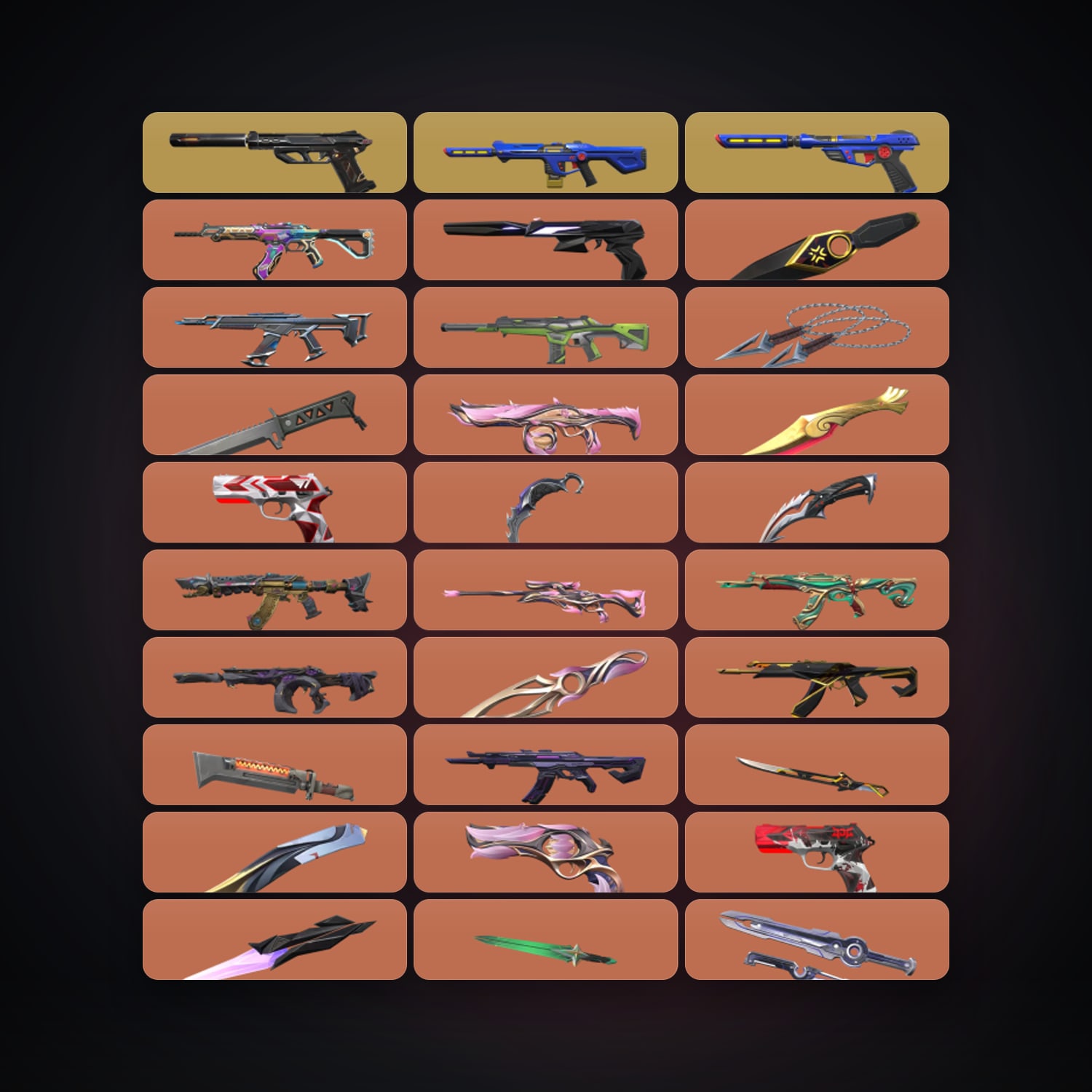 EU Diamond 3 locker — 19 knives, 169 skins, lvl 231 — HabibiAccounts