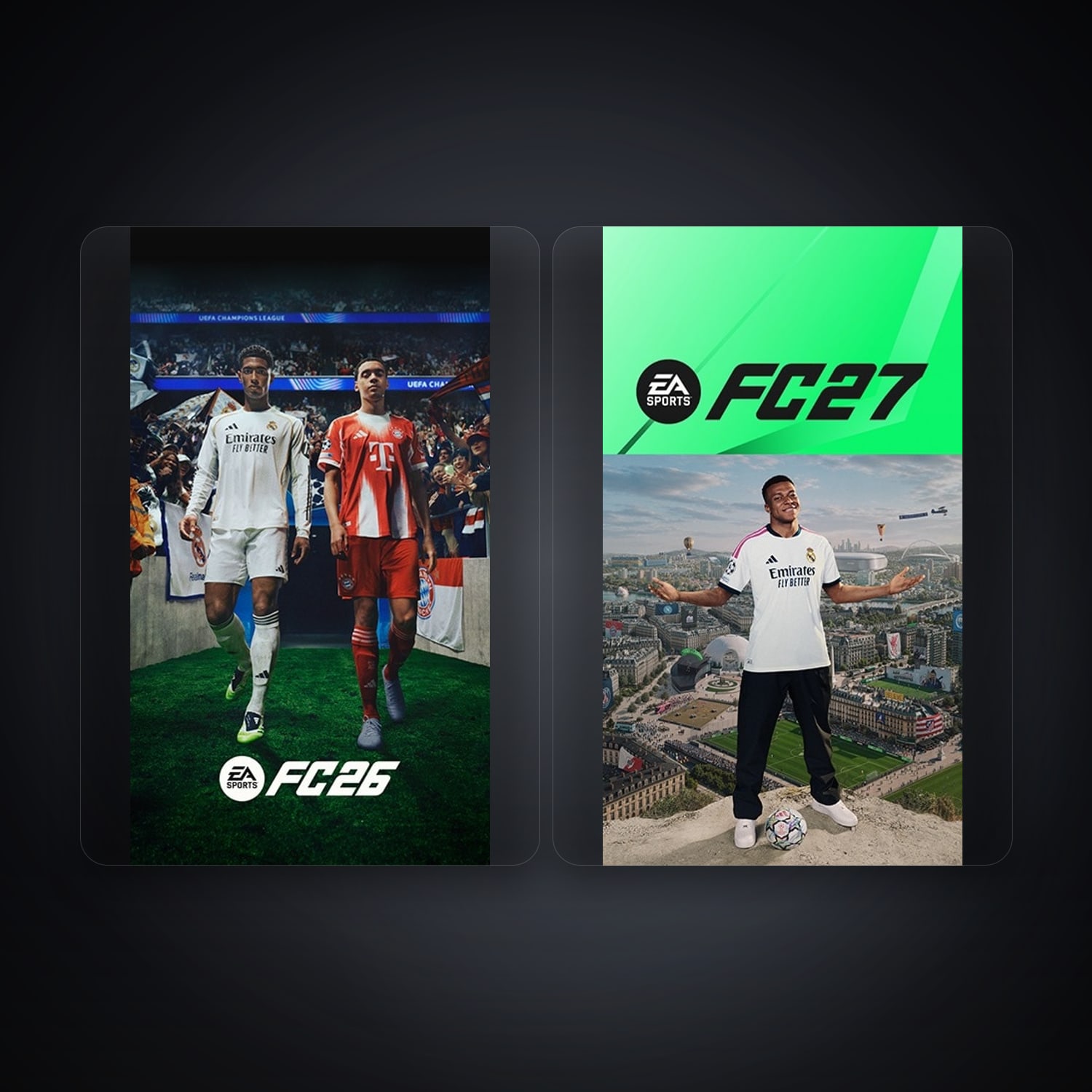 EA EA Sports FC 26 + EA Sports FC 27 — PT — 5 games — HabibiAccounts