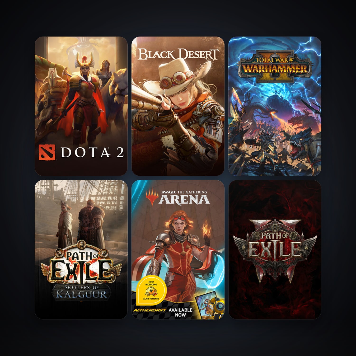 Dota 2 + Path of Exile, 89 games, Steam 10, clean — HabibiAccounts