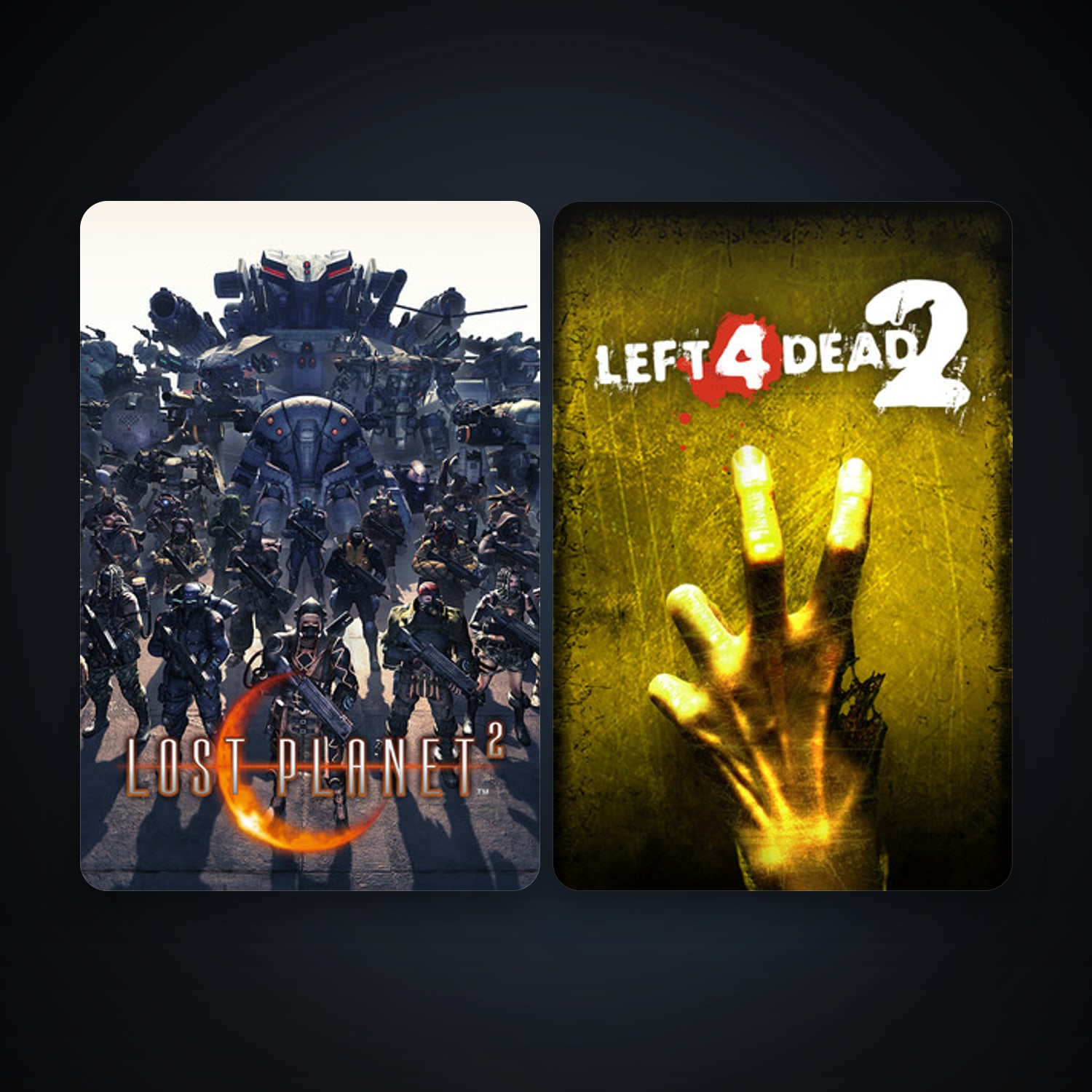 Left 4 Dead 2 + Lost Planet 2, 2 games, clean — HabibiAccounts