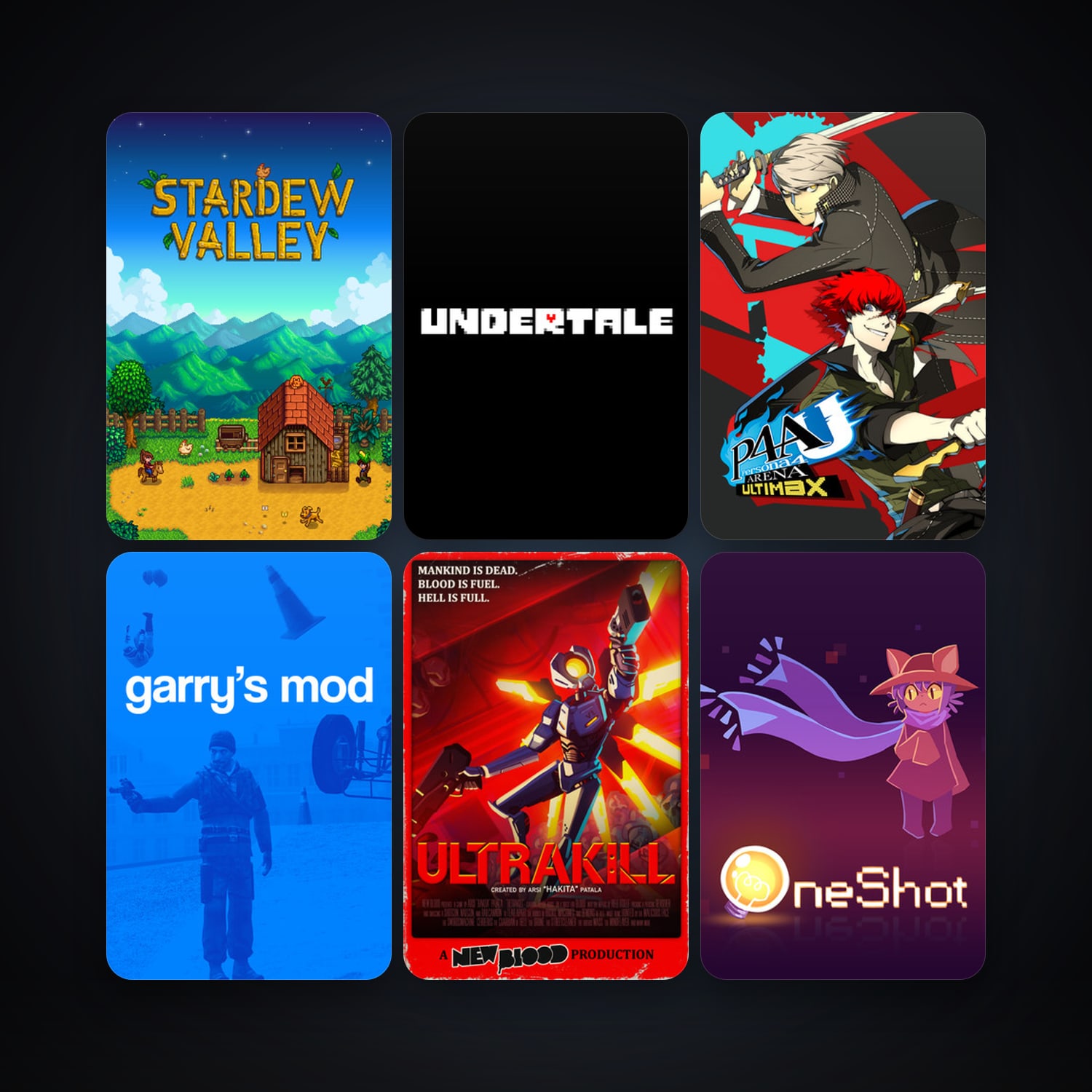 Garry's Mod + Undertale, 33 games, clean — HabibiAccounts