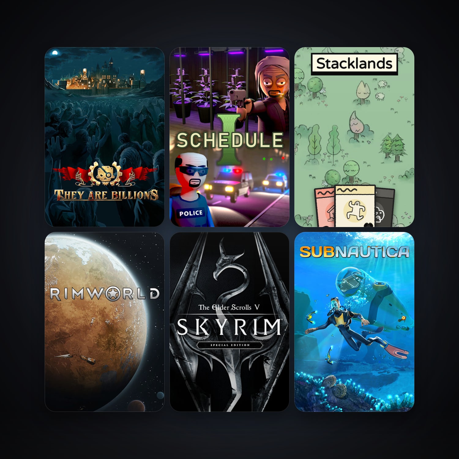 Subnautica + Sid Meier's Civilization VI, 13 games, clean — HabibiAccounts