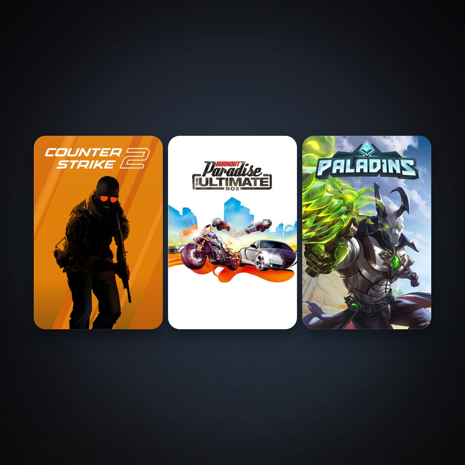 CS2 Prime + Burnout Paradise: The Ultimate Box, 4 games, clean — HabibiAccounts