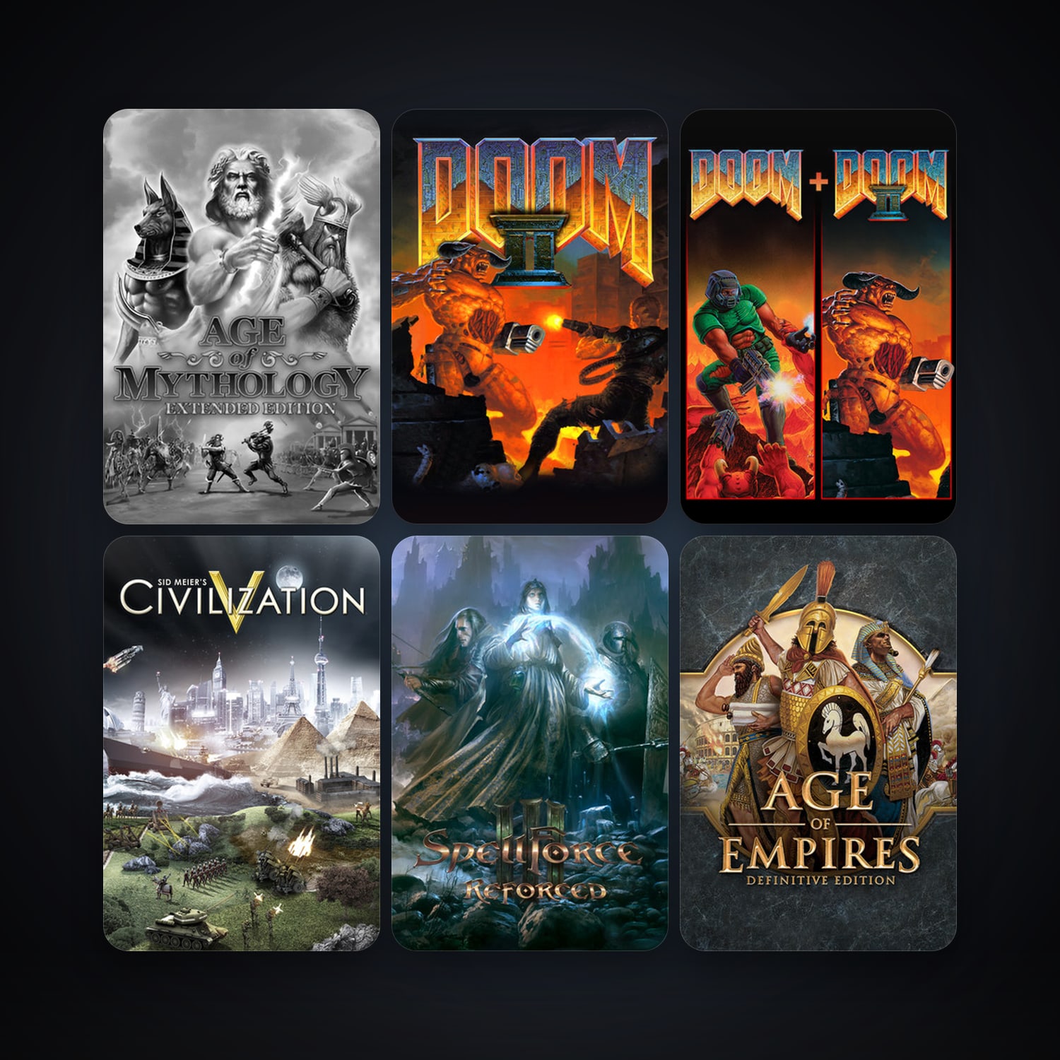 Ultimate Doom + DOOM II, 12 games, clean — HabibiAccounts