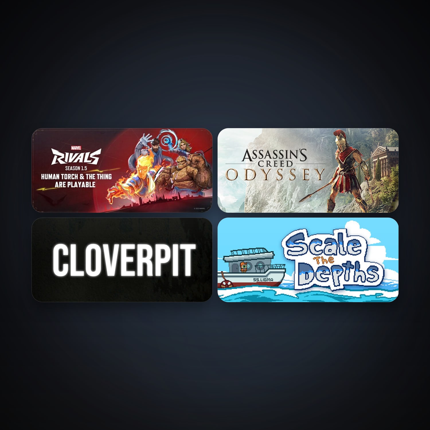 Assassin's Creed Odyssey + Assassin's Creed III Remastered, 9 games, clean — HabibiAccounts