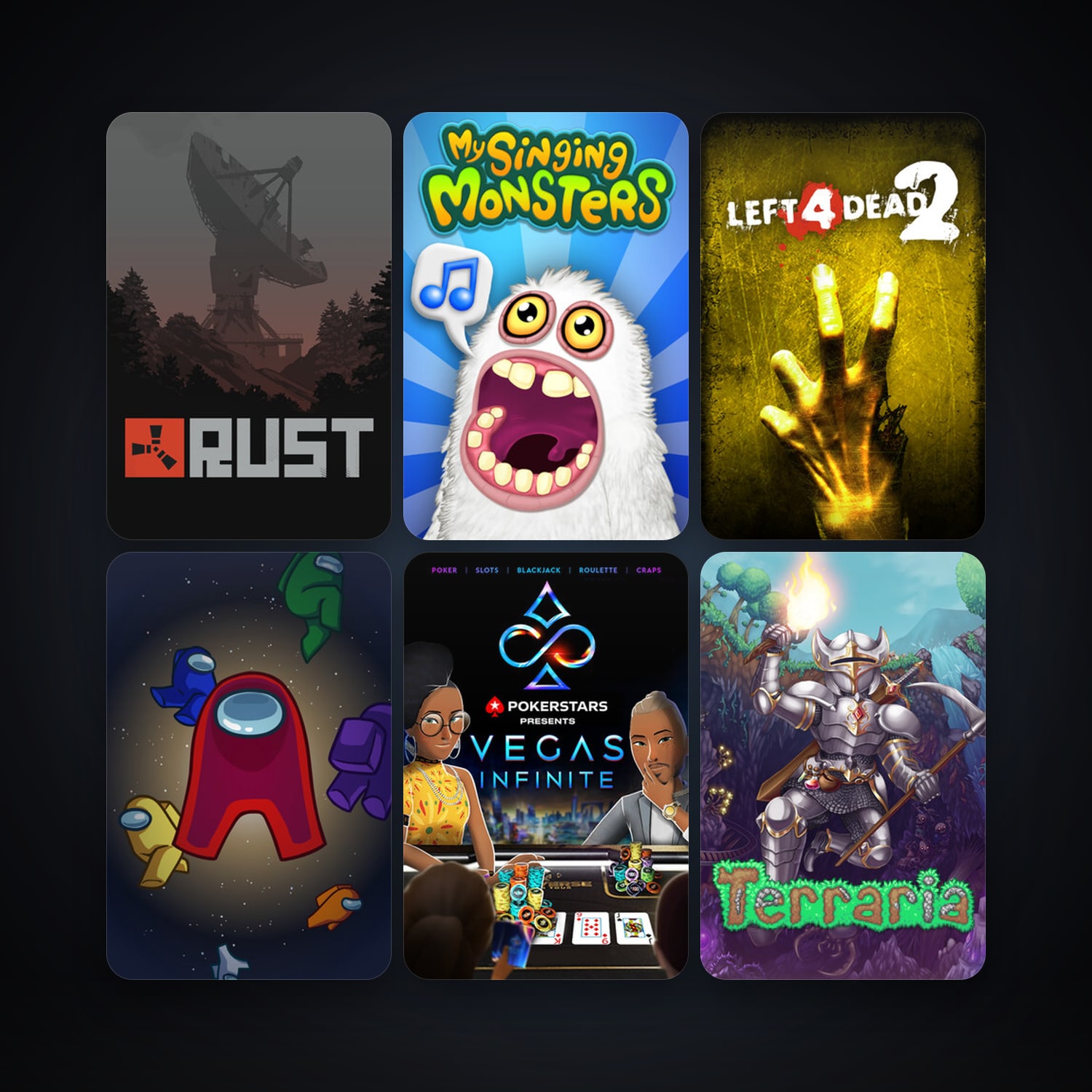 Left 4 Dead 2 + Terraria, 16 games, clean — HabibiAccounts