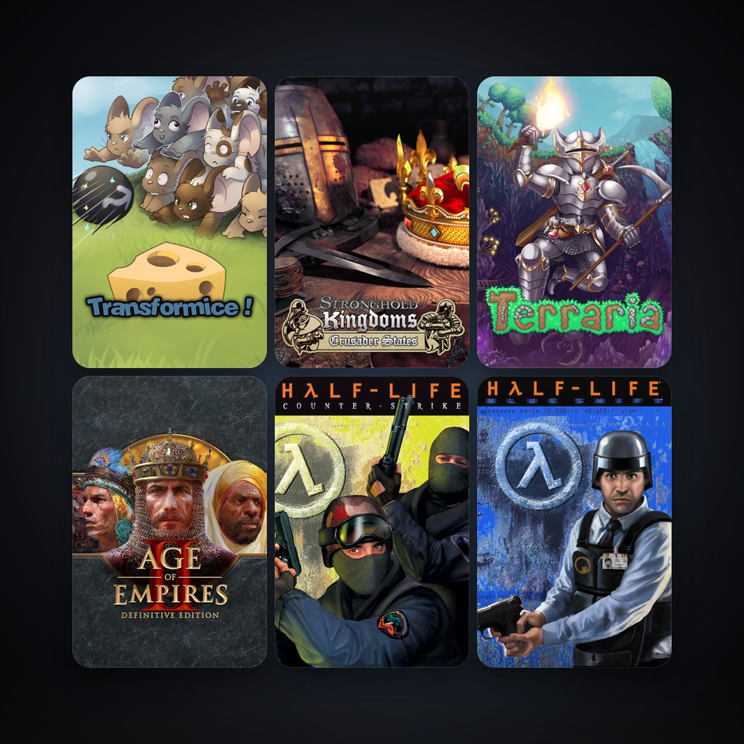 Counter-Strike + Team Fortress Classic, 24 games, clean — HabibiAccounts