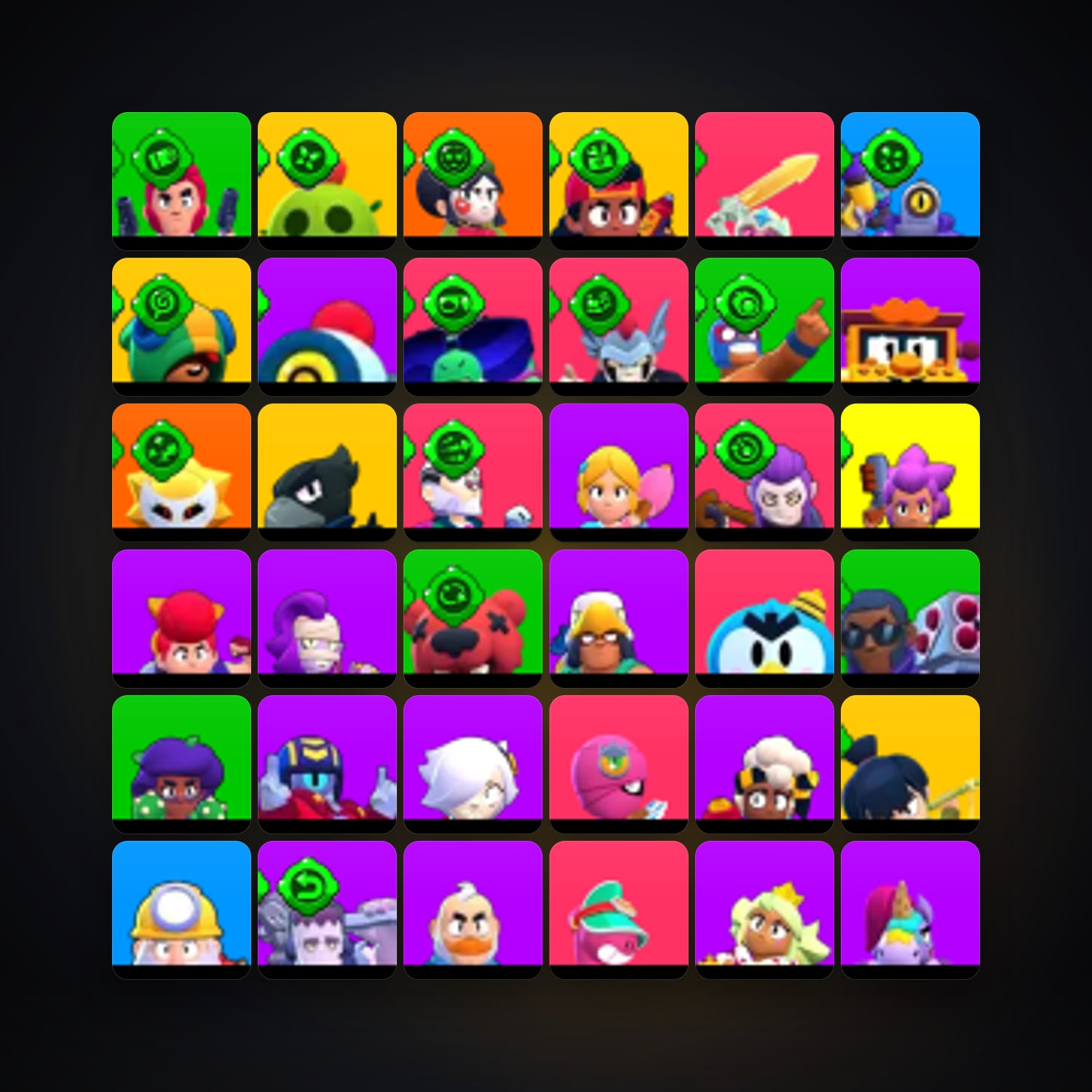 83 Brawlers | 21.9K Trophies — Supercell Account — HabibiAccounts
