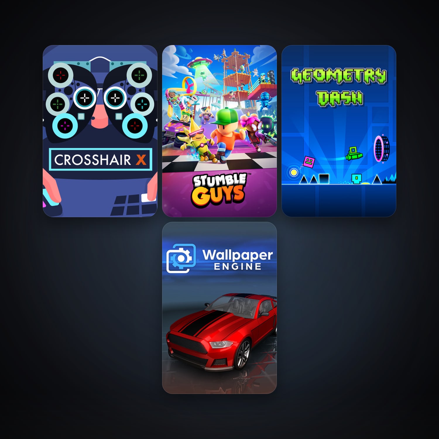 Free CS2 (No Prime) + Geometry Dash, 54 games, clean — HabibiAccounts